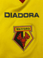 2007/08 Watford Home Shirt (XL) 9/10