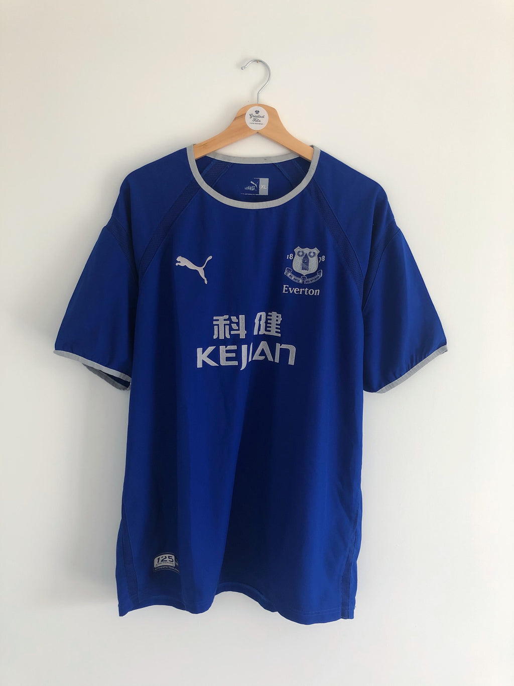 2003/04 Everton Home Shirt (XL) 8/10