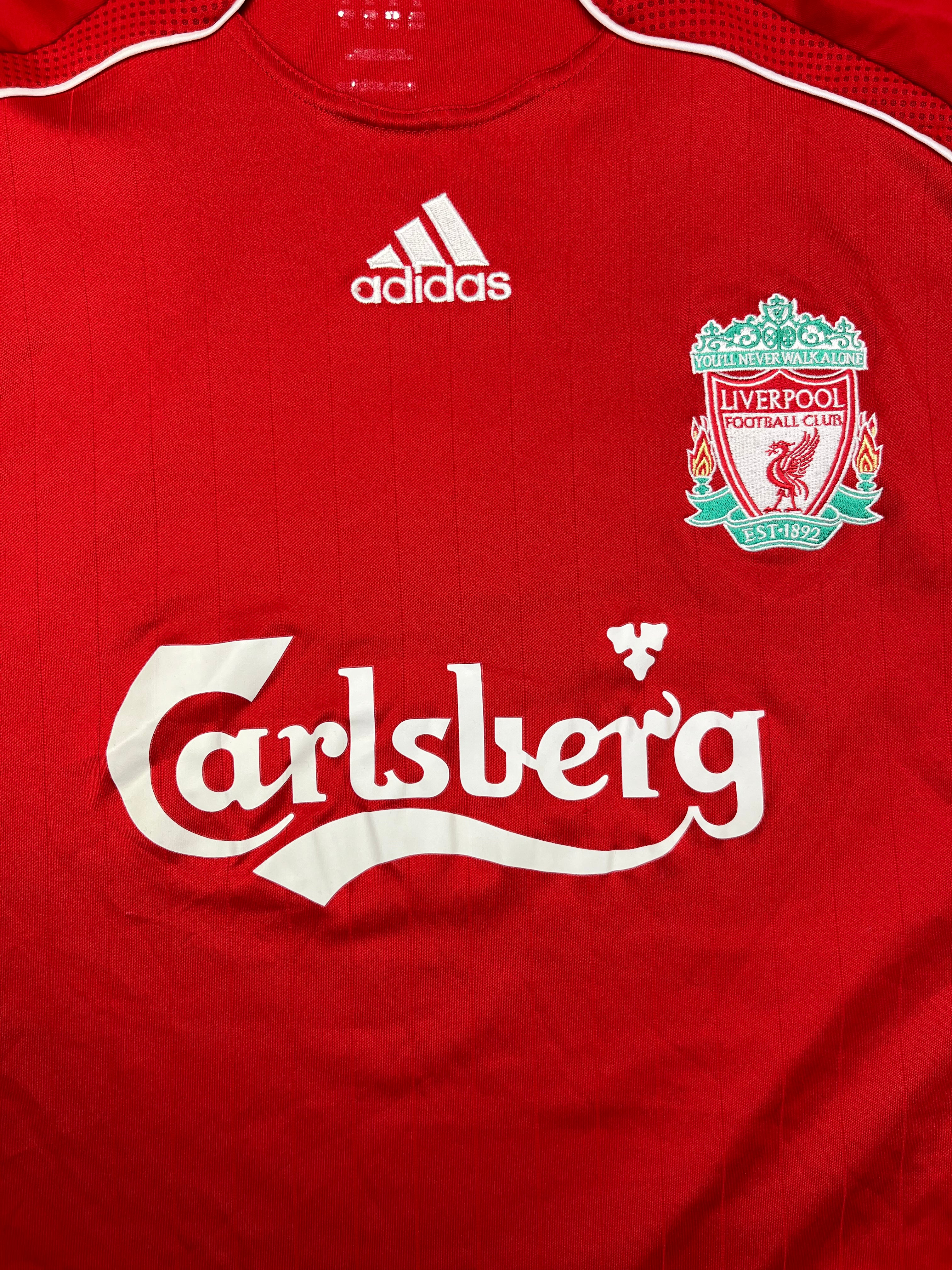 2006/08 Liverpool Home Shirt (XL) 9/10