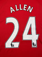 2012/13 Liverpool Home Shirt Allen #24 (L) 9/10
