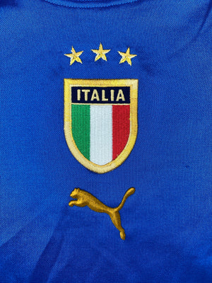 2004/06 Italy Home L/S Shirt (L) 8.5/10