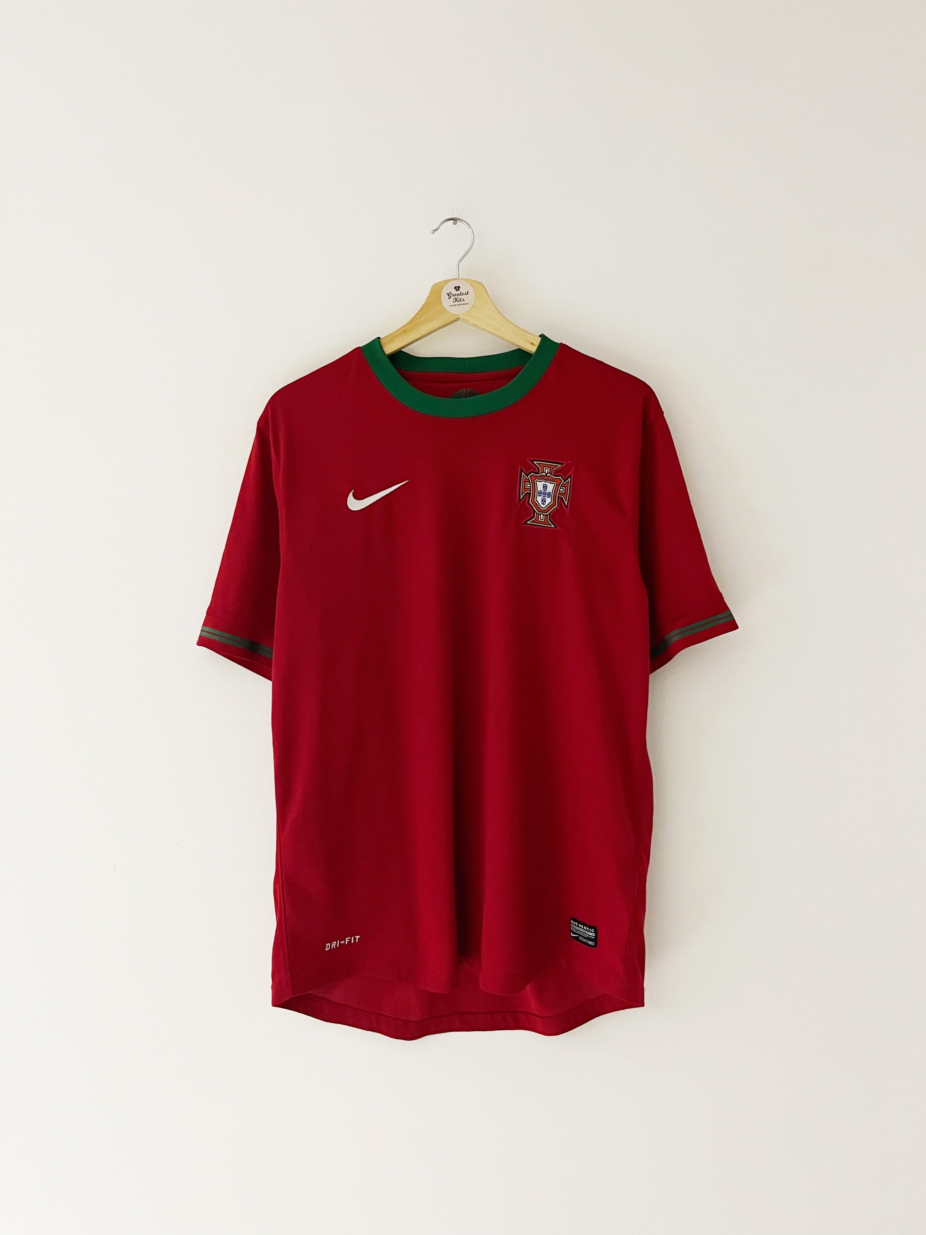 2012/13 Portugal Home Shirt (L) 8.5/10