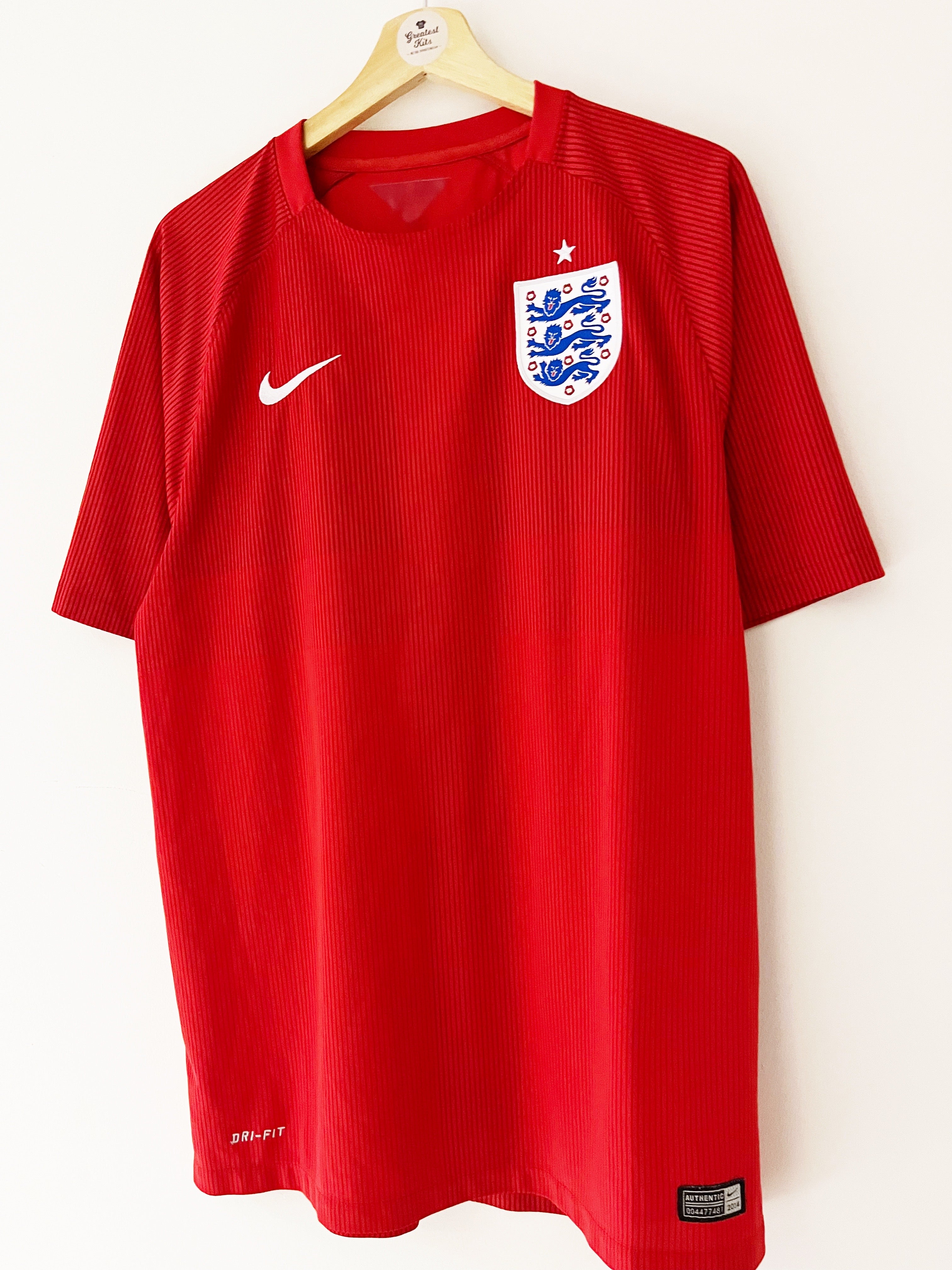 2014/15 England Away Shirt (L) 9/10