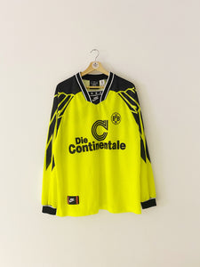 1994/95 Borussia Dortmund Home L/S Shirt (XL) 9/10