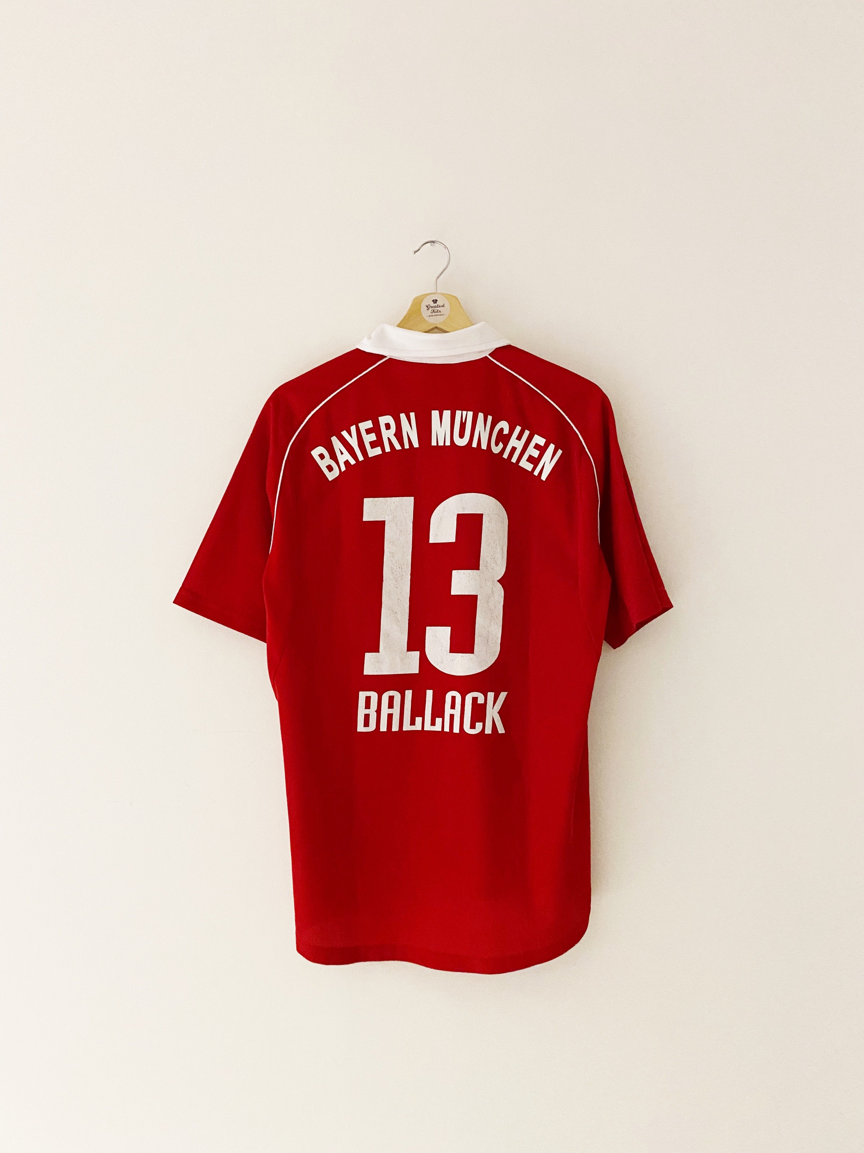 2005/06 Bayern Munich Home Shirt Ballack #13 (S) 7/10
