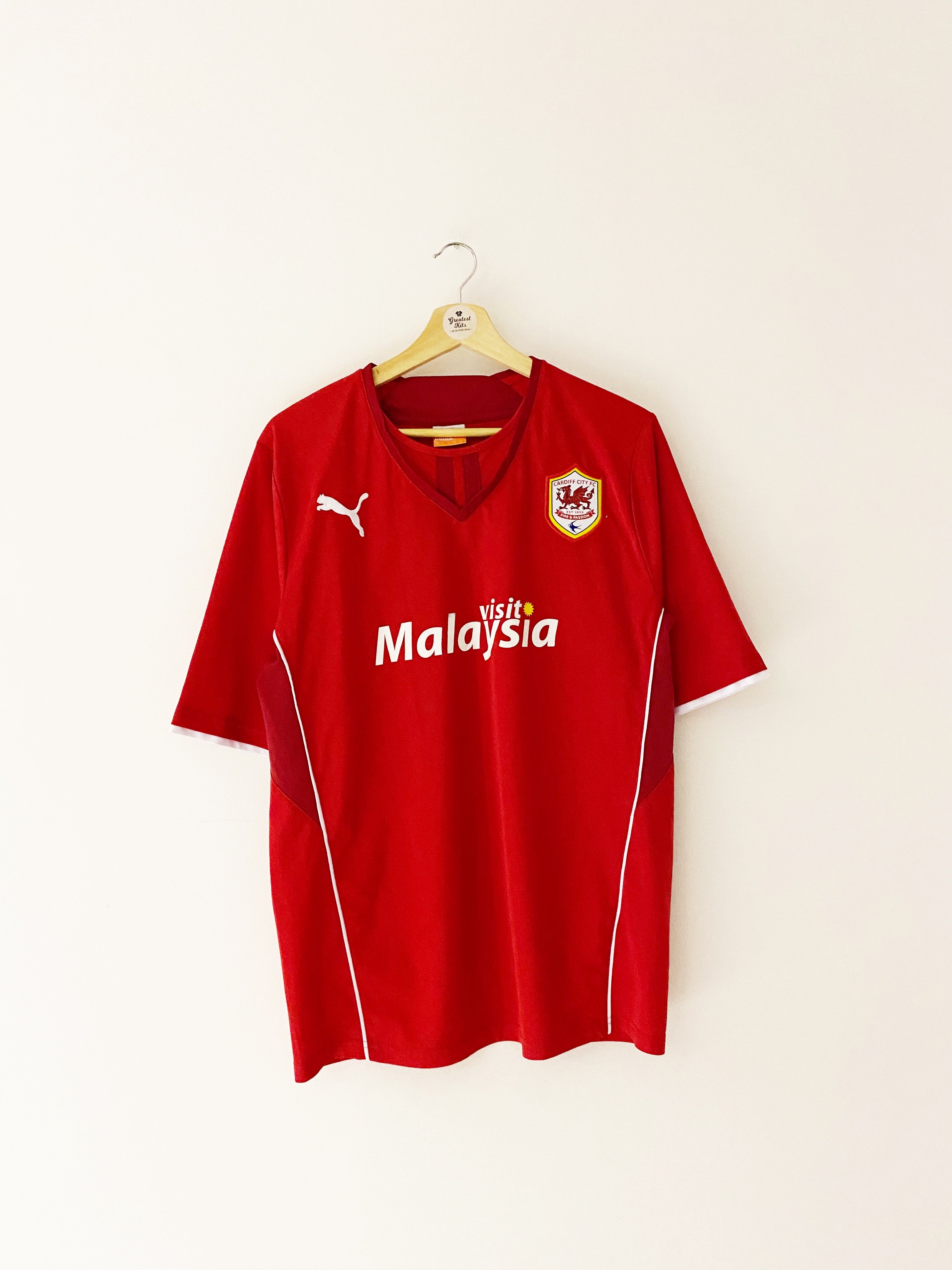 2013/14 Cardiff Home Shirt (L) 8/10