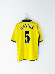 2002/03 Tottenham Hotspur Third Shirt Davids #5 (XL) 8.5/10