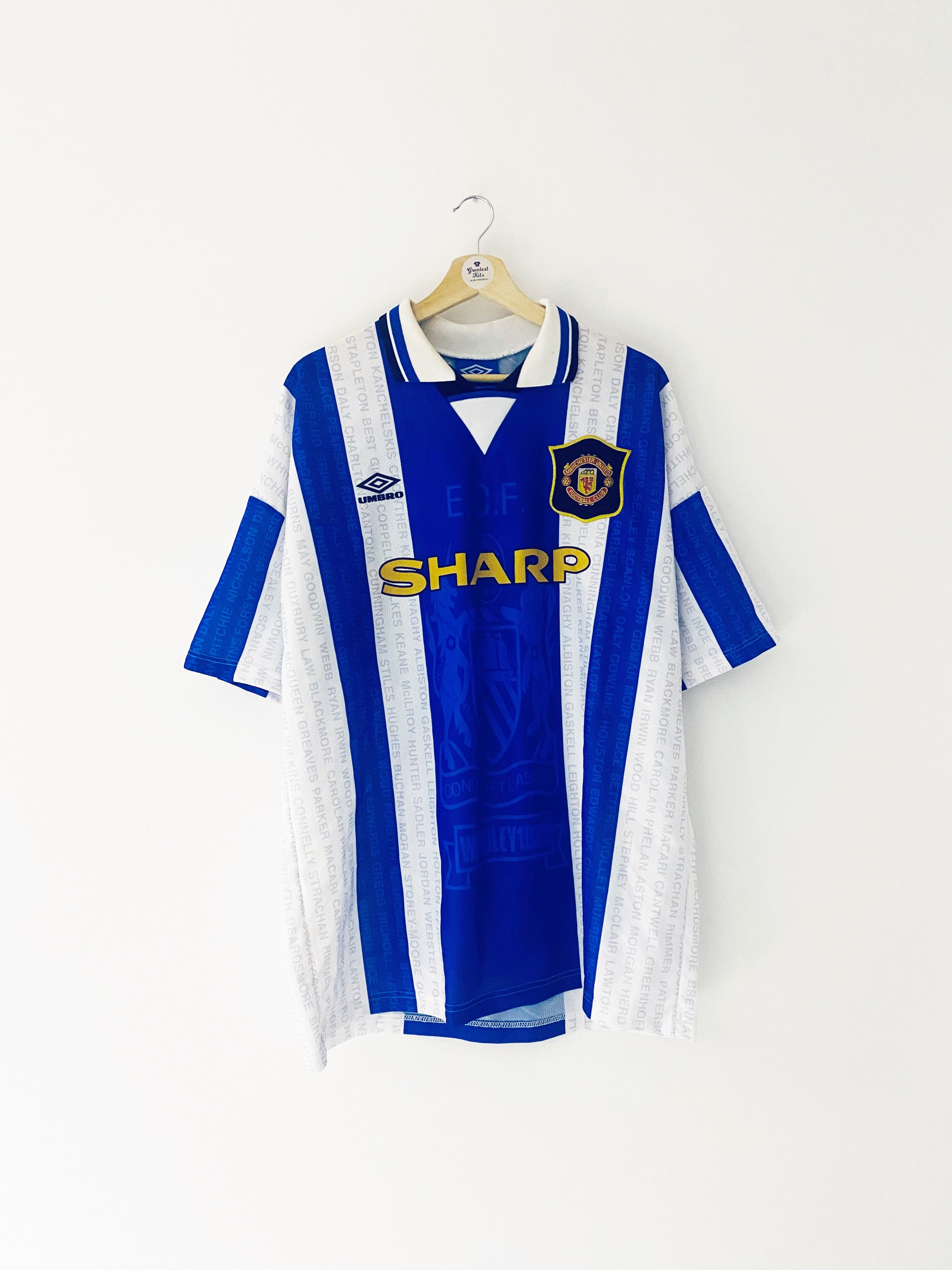 1994/96 Manchester United Third Shirt (XL) 8.5/10