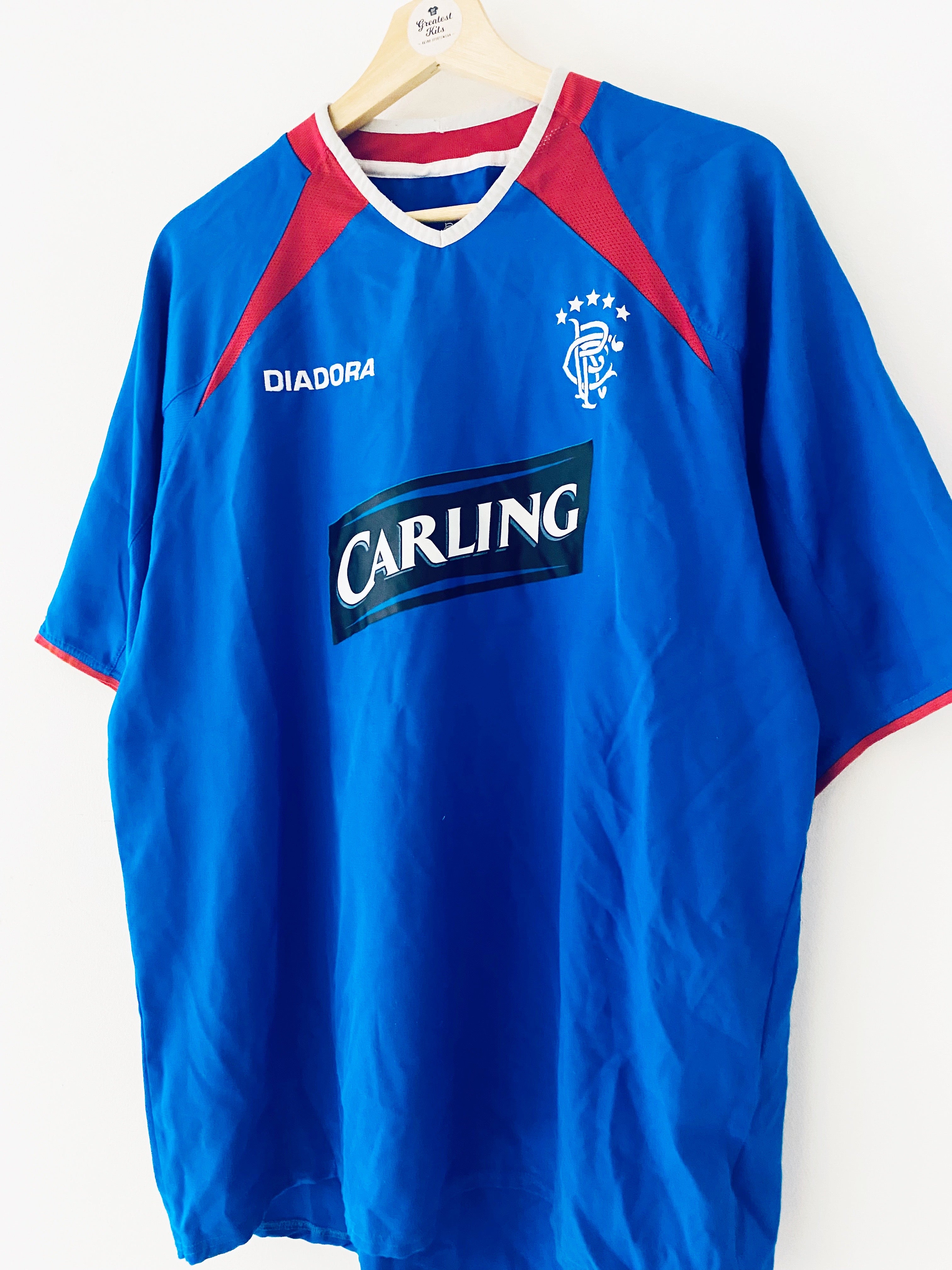 2003/05 Rangers Home Shirt (XL) 8.5/10
