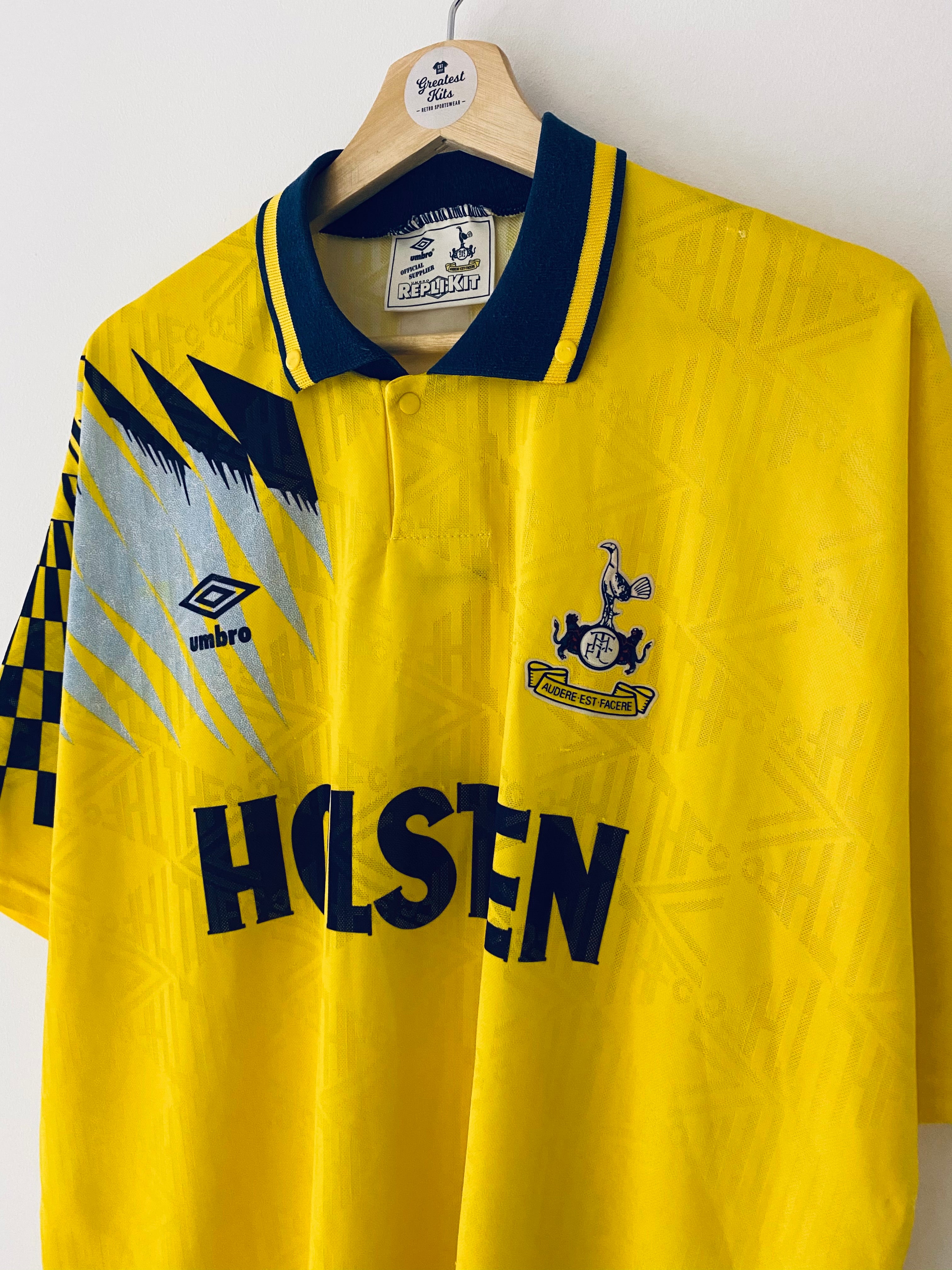 1991/95 Tottenham Hotspur Away Shirt (XL) 8.5/10