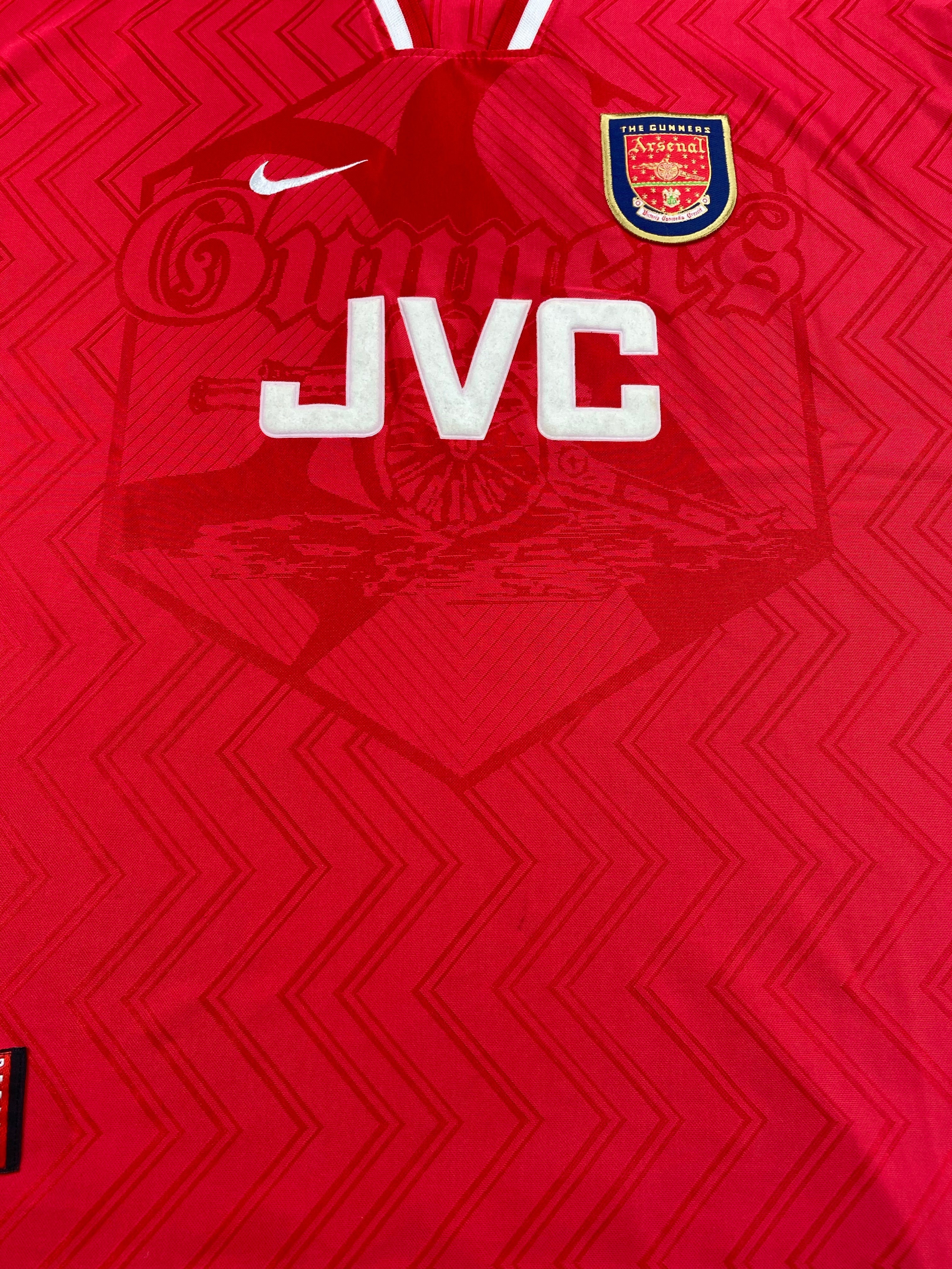 1996/98 Arsenal Home Shirt (XXL) 9/10