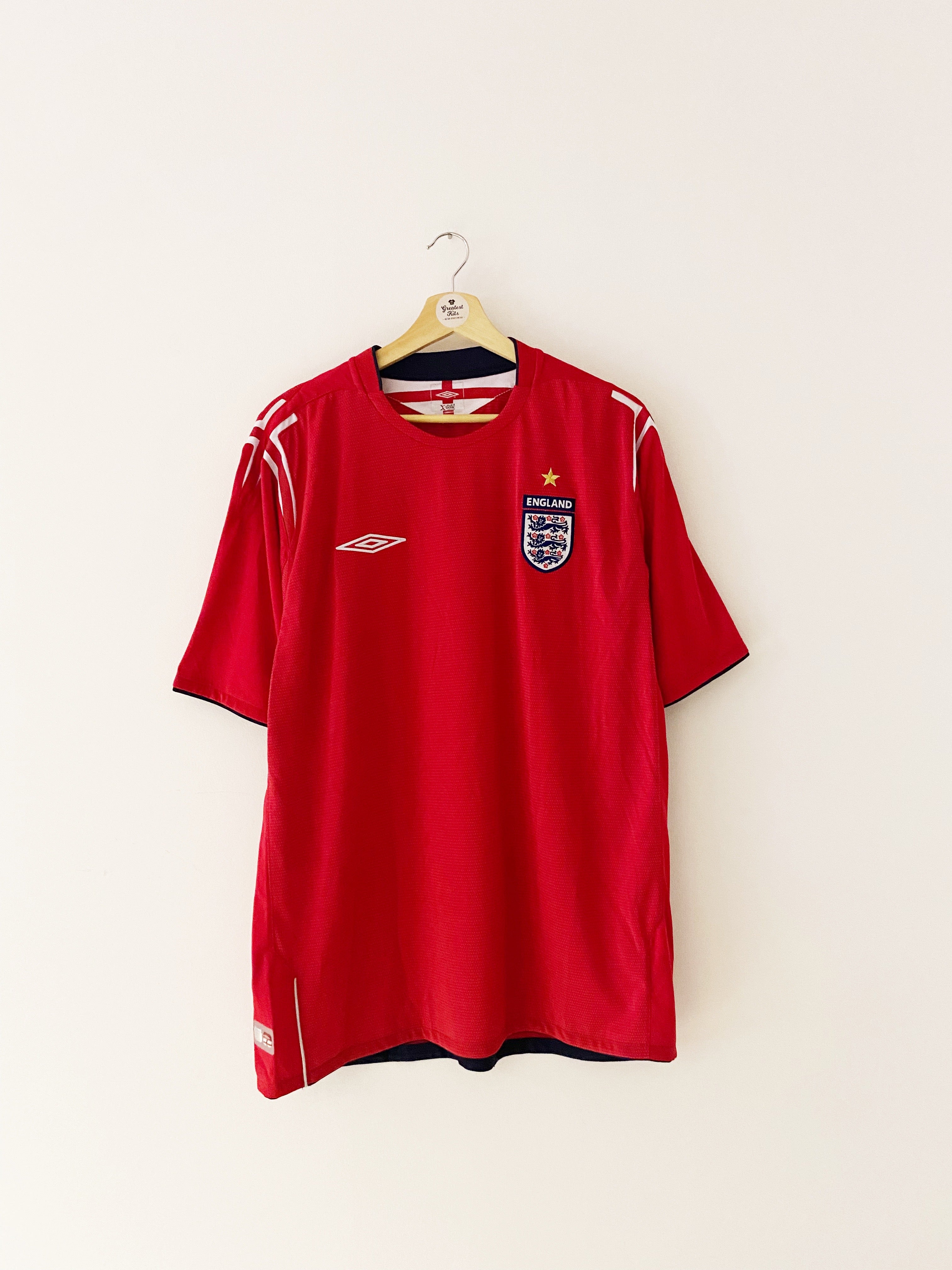 2004/06 England Away Shirt (XL) 9/10
