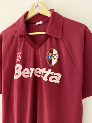 1991/93 Torino Home Shirt #7 (Scifo) (XL) 8/10