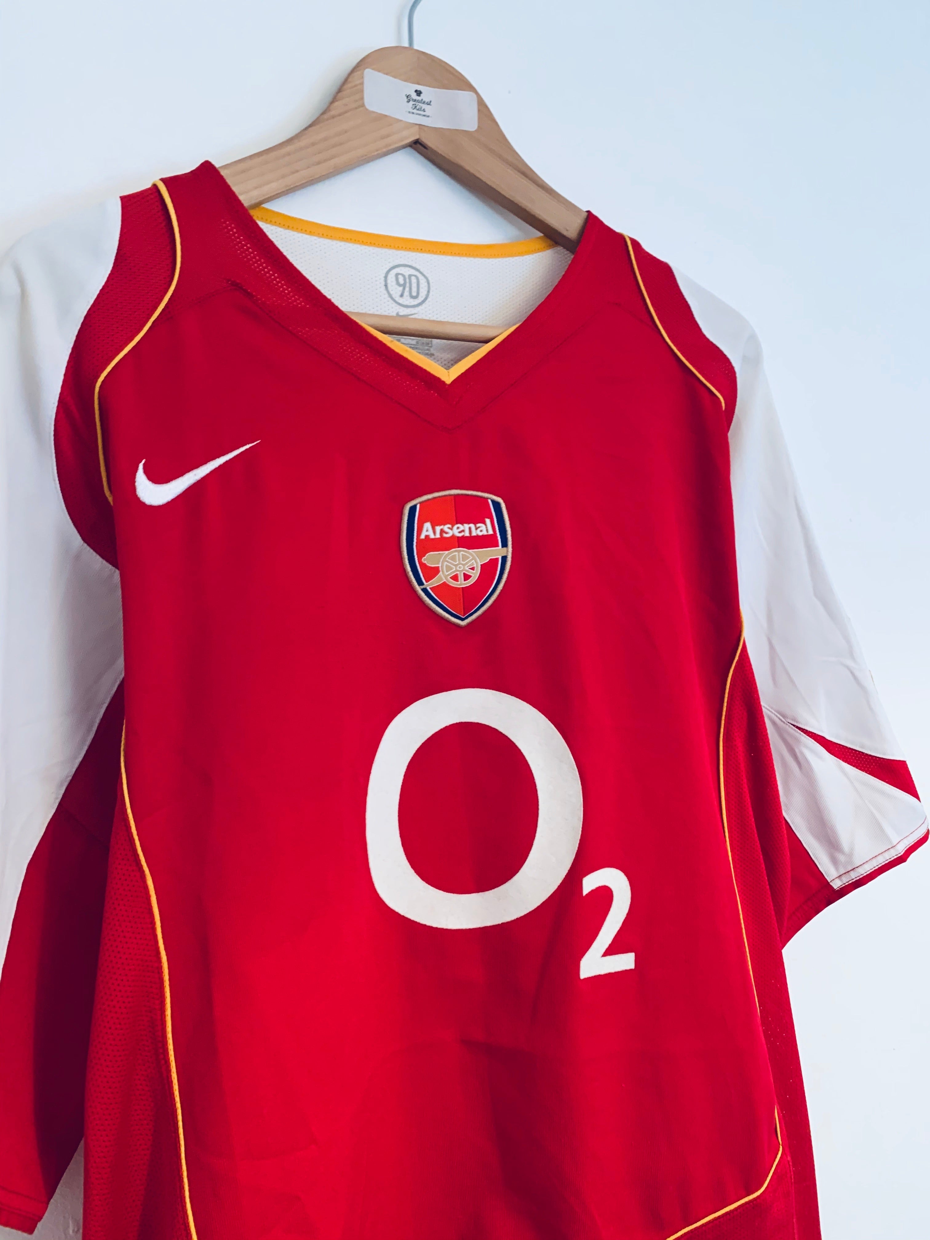 2004/05 Arsenal Home Shirt Henry #14 (XL) 6/10
