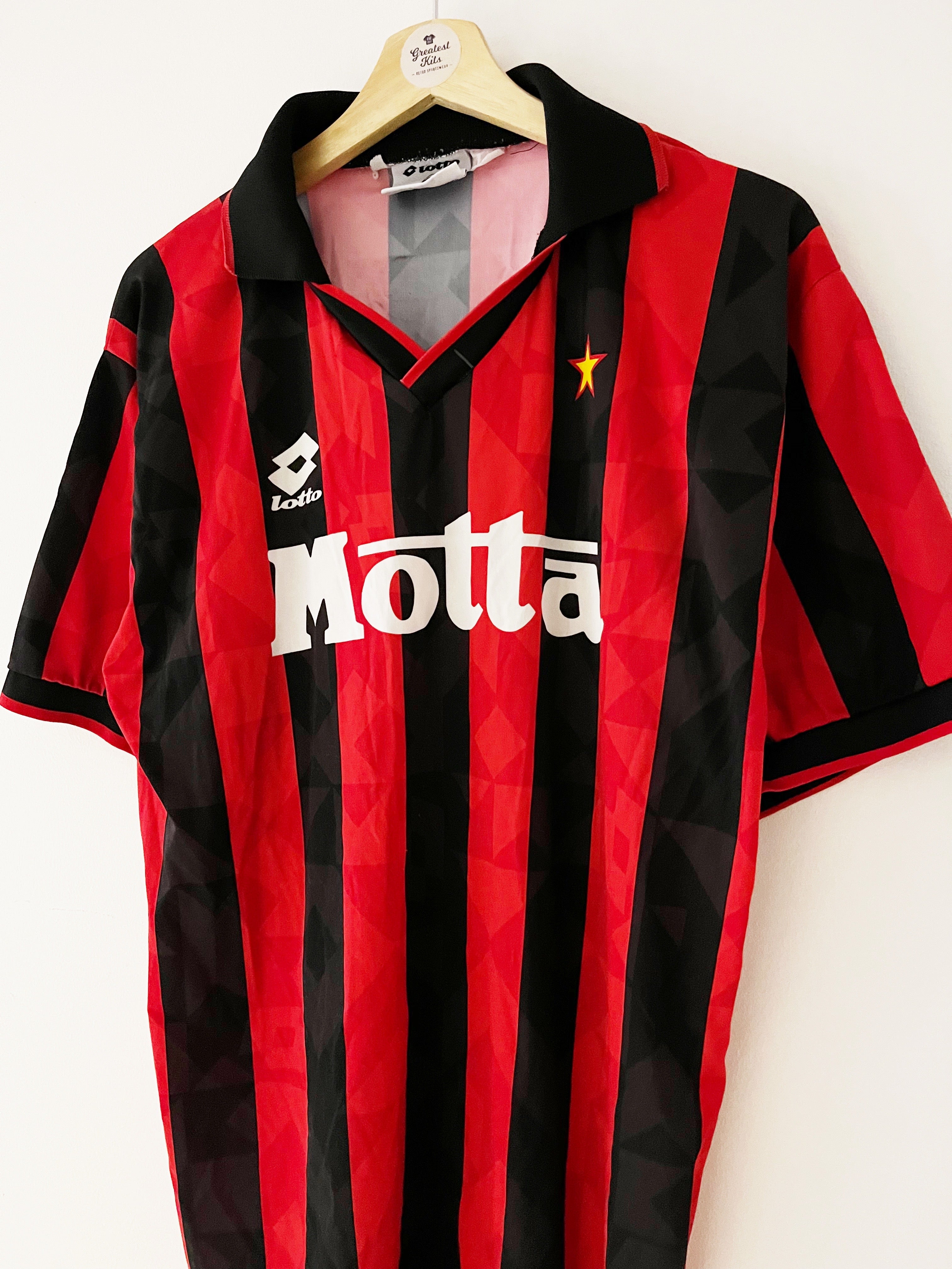 1993/94 AC Milan Home Shirt (L) 8.5/10
