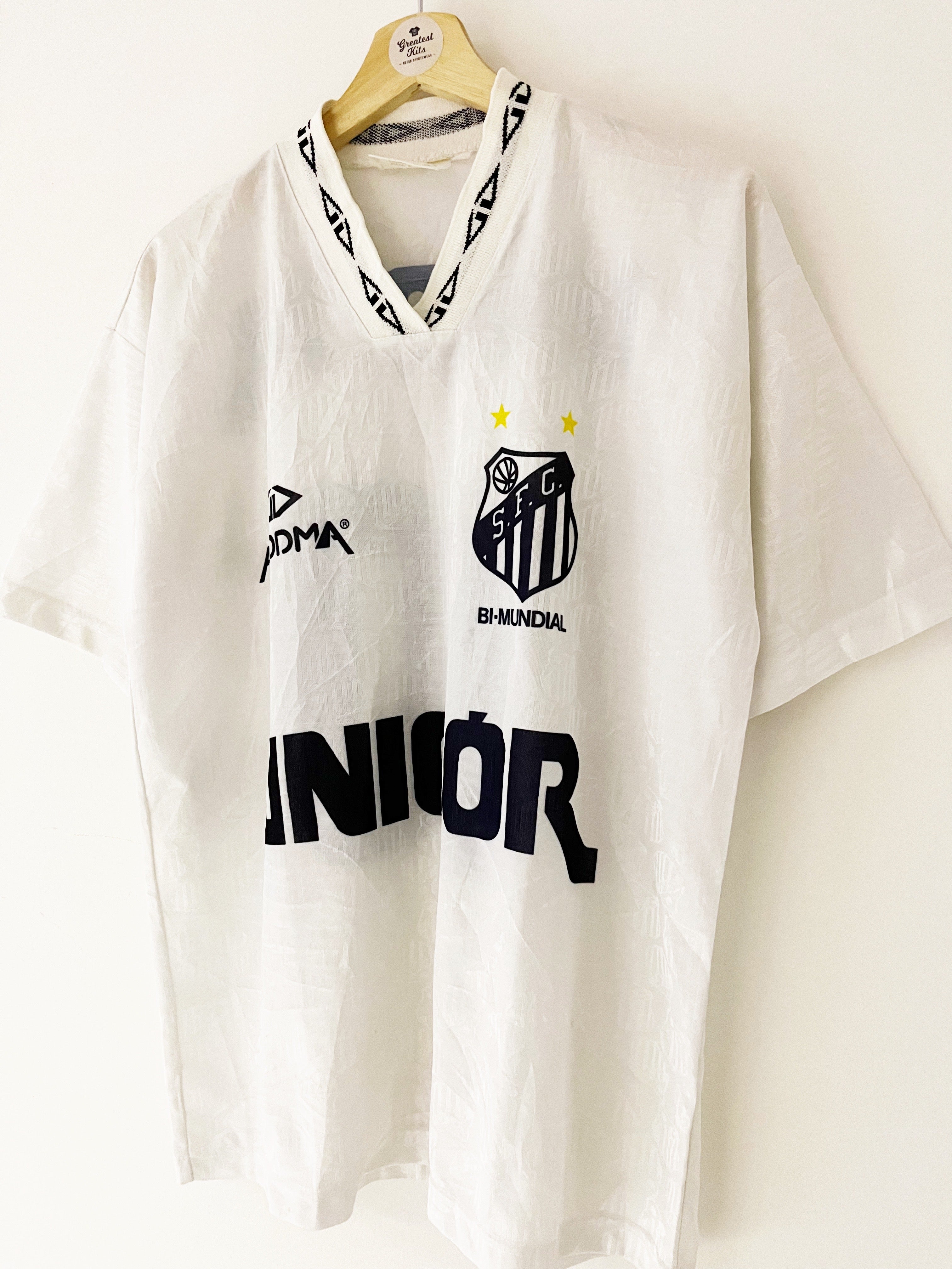 1995 Santos Home Shirt #10 (L) 7.5/10