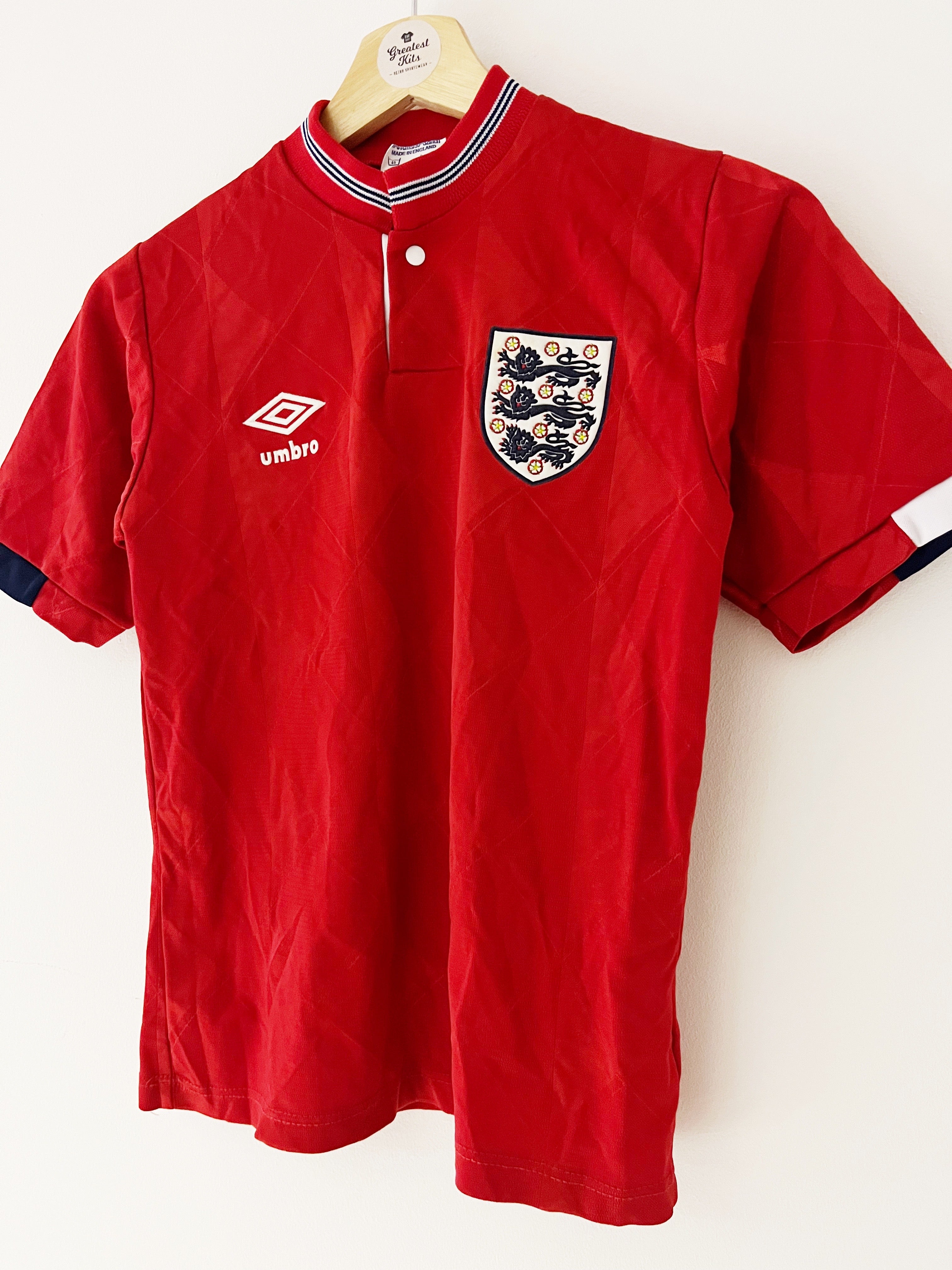 1988/89 England Away Shirt (L.Boys) 9/10