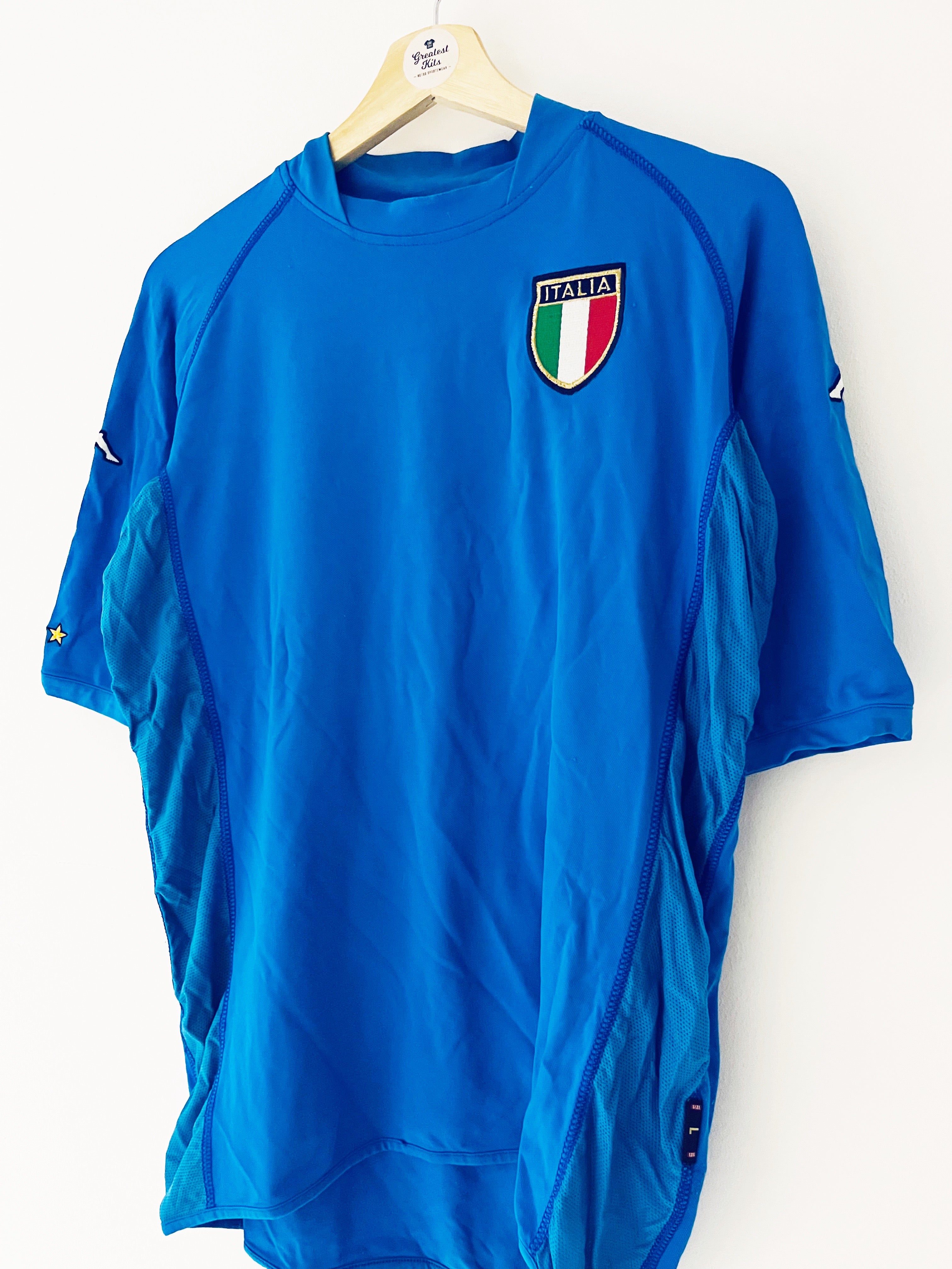 2002 Italy Home Shirt (L) 8.5/10