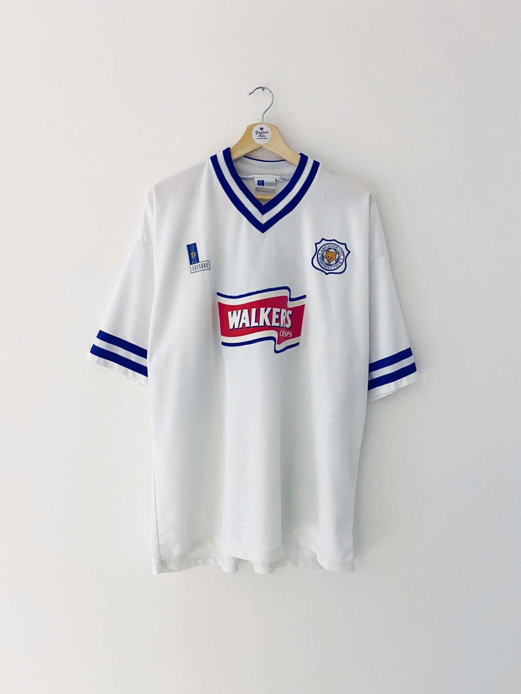 1996/98 Leicester Away Shirt #14 (XL) 8.5/10