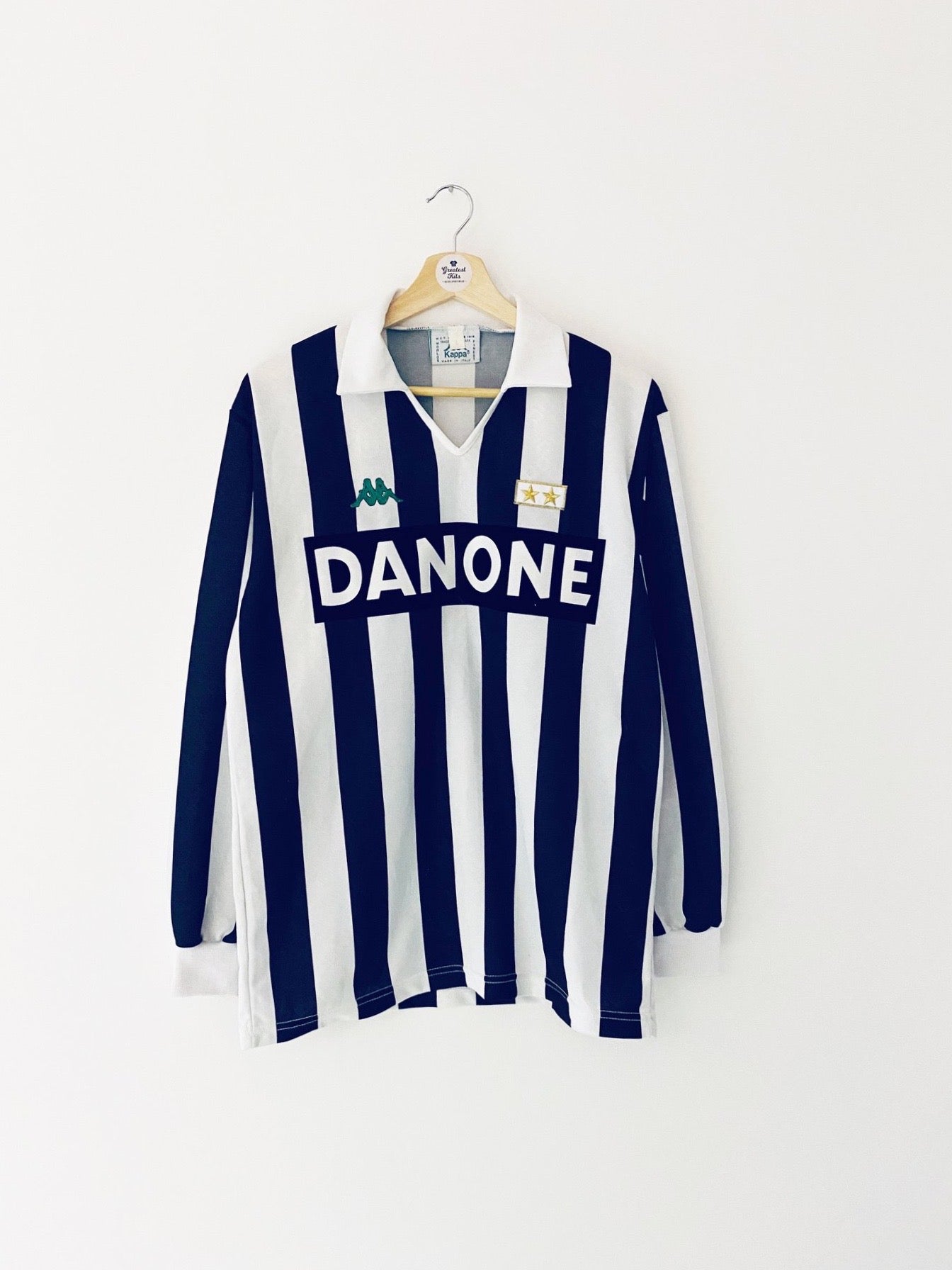 1992/94 Juventus Home L/S Shirt (L) 8/10