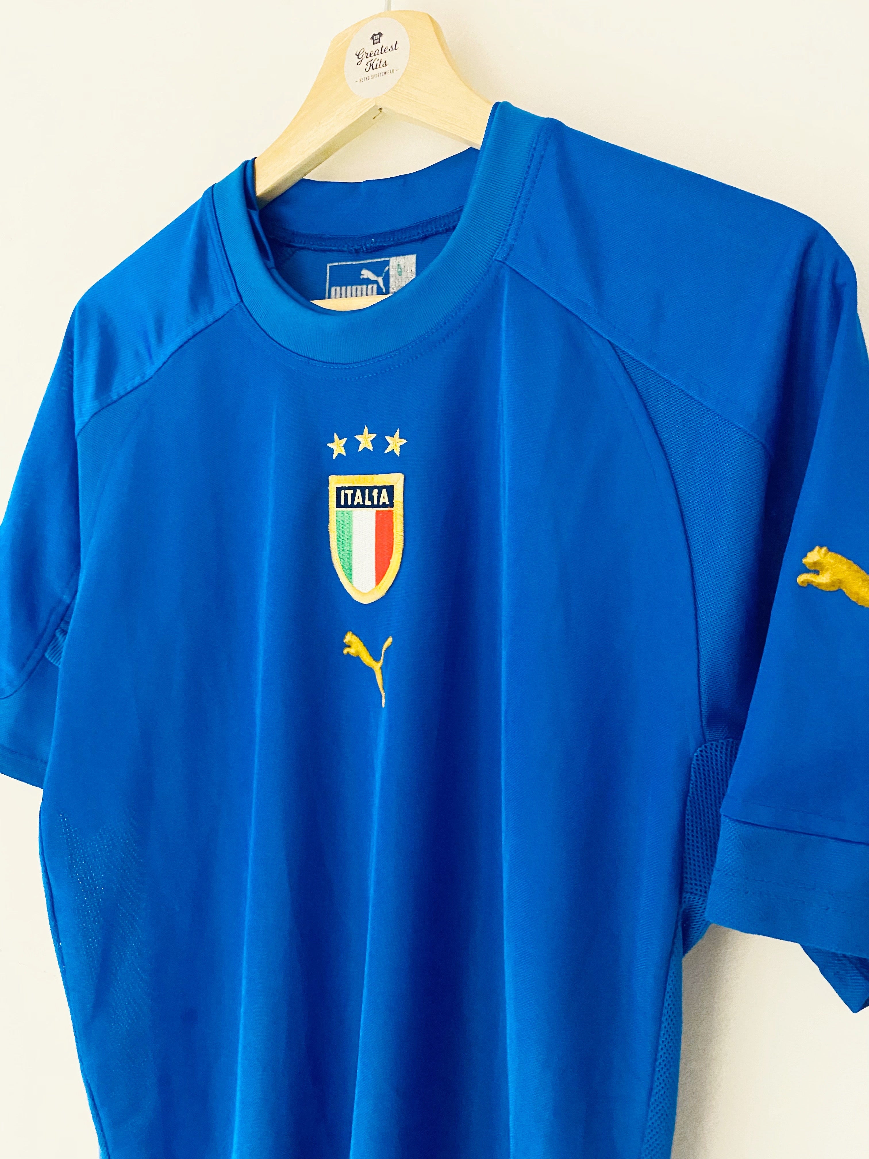 2004/06 Italy Home Shirt (S) 8.5/10