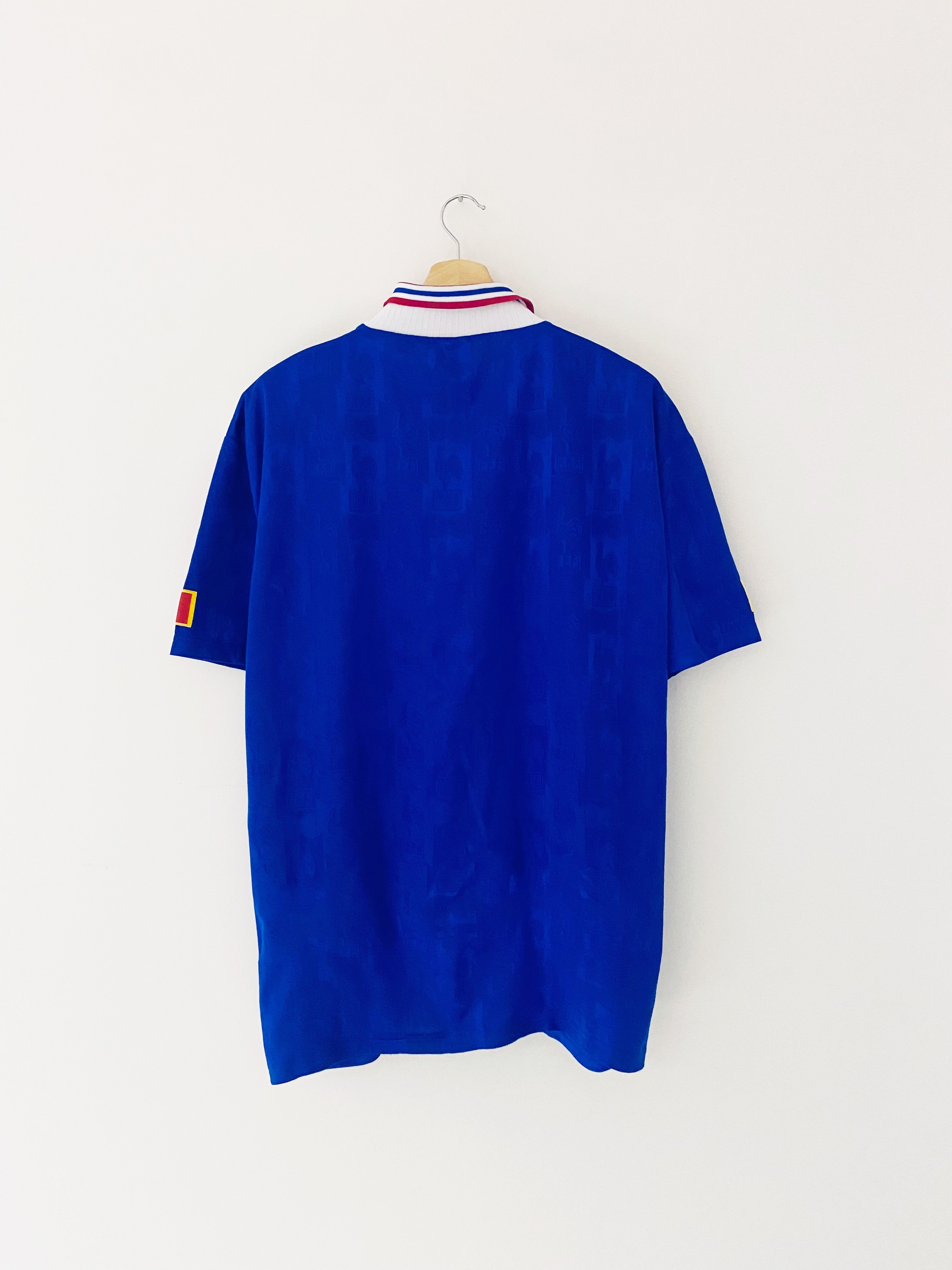 1996/98 France Home Shirt (L/XL) 9/10