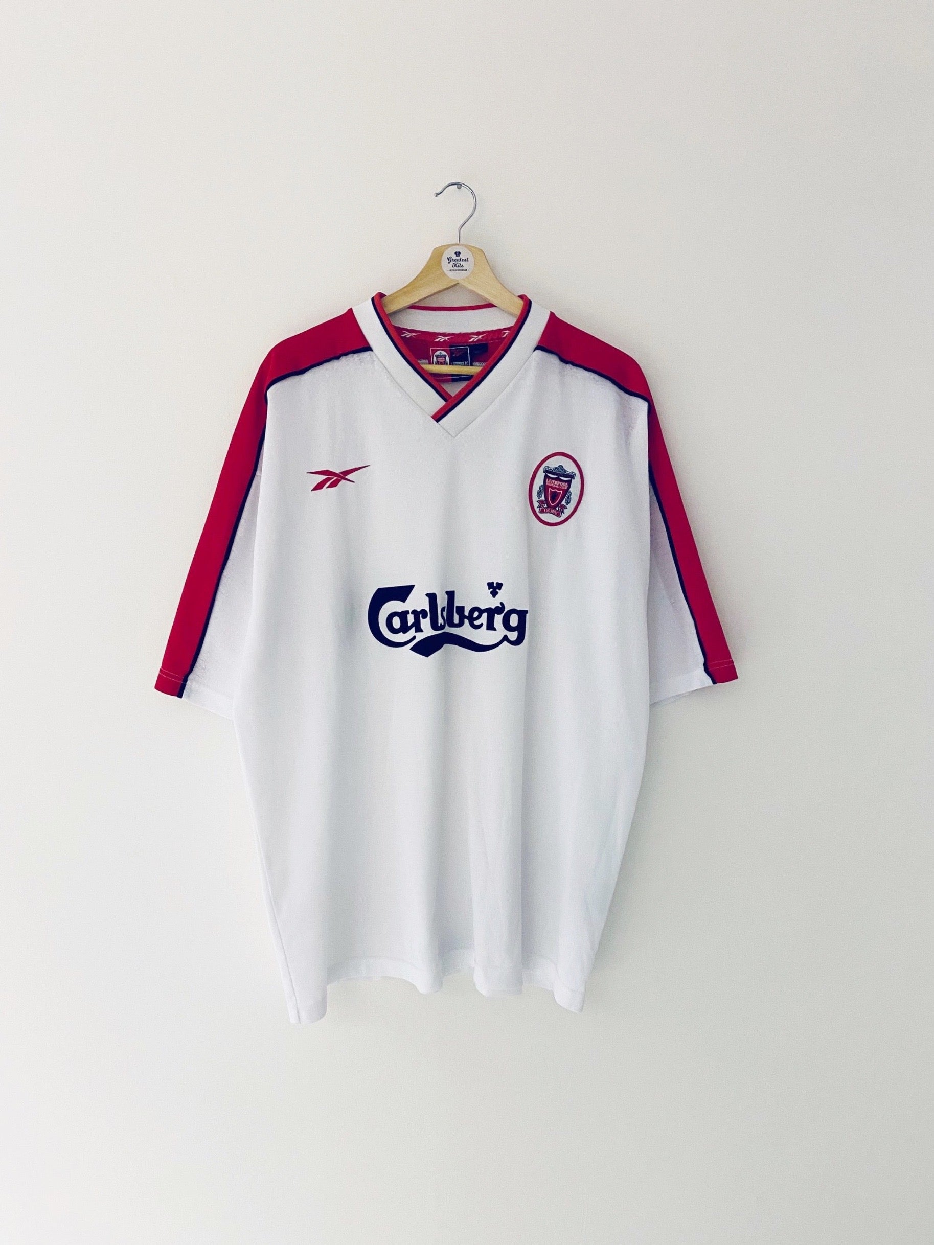 1998/00 Liverpool Away Shirt (XL) 9/10