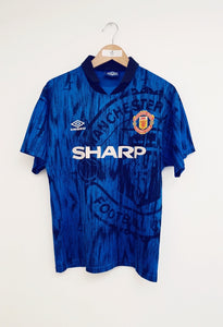 1992/93 Manchester United Away Shirt (S) 8.5/10