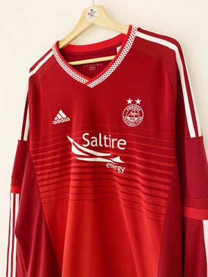 2015/16 Aberdeen Home L/S Shirt (XXL) 9.5/10
