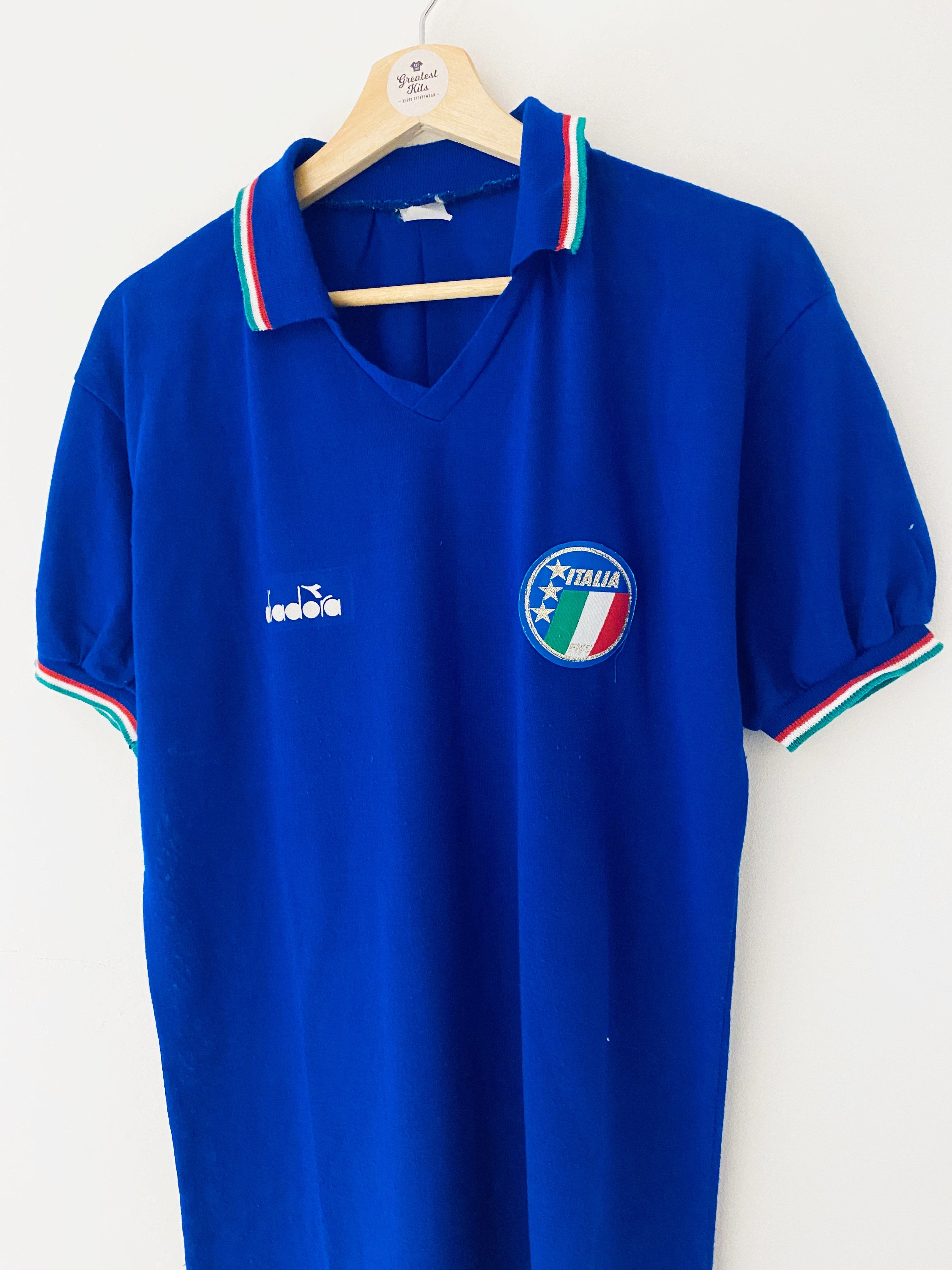 1986/88 Italy Home Shirt (M) 8/10