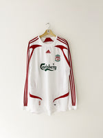 2007/08 Liverpool Away L/S Shirt (XL) 8.5/10