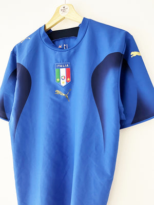2006 Italy Home Shirt (S) 7.5/10