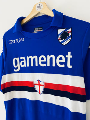 2013/14 Sampdoria Home Shirt (S) 9/10