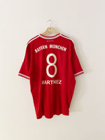 2013/14 Bayern Munich Home Shirt Martinez #8 (XXL) 9/10