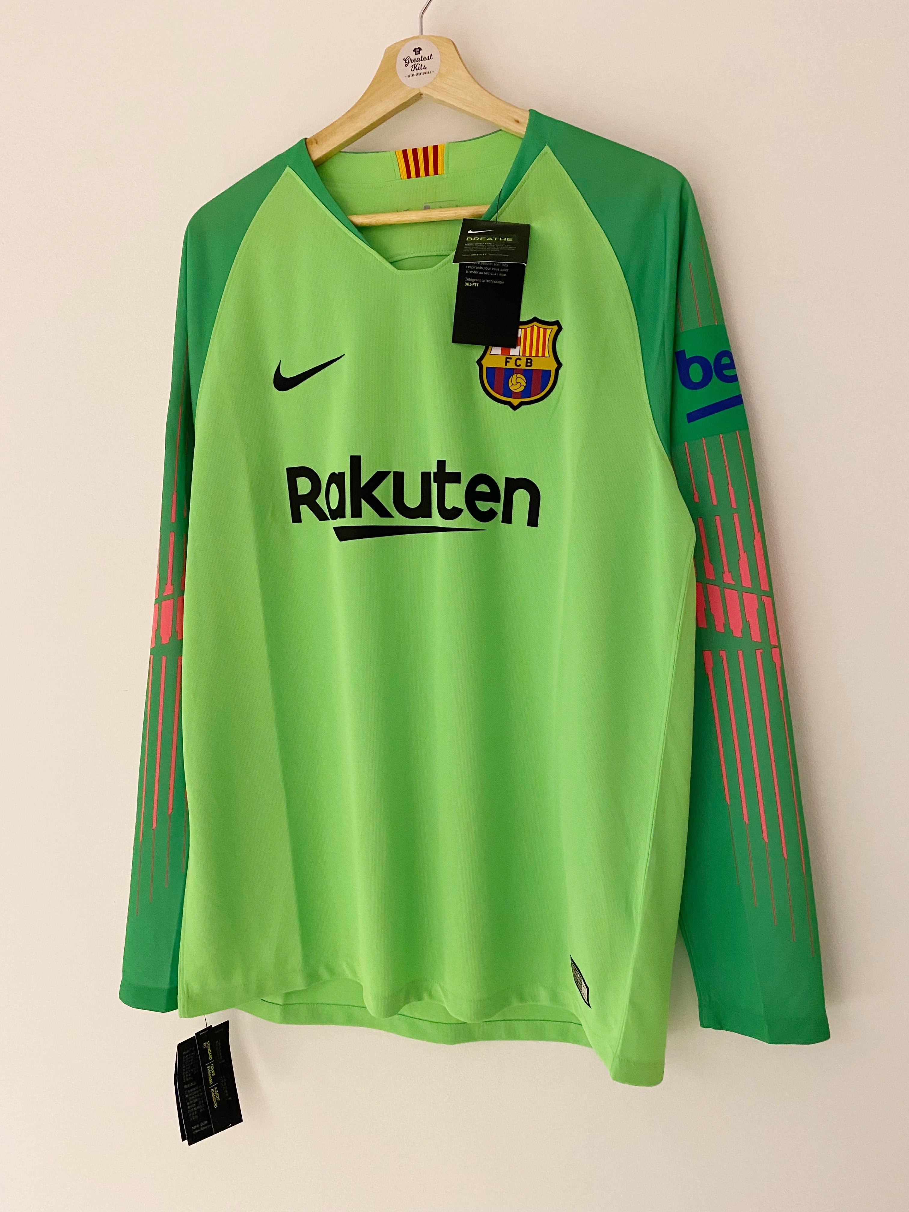 2018/19 Barcelona GK Shirt (L) BNWT