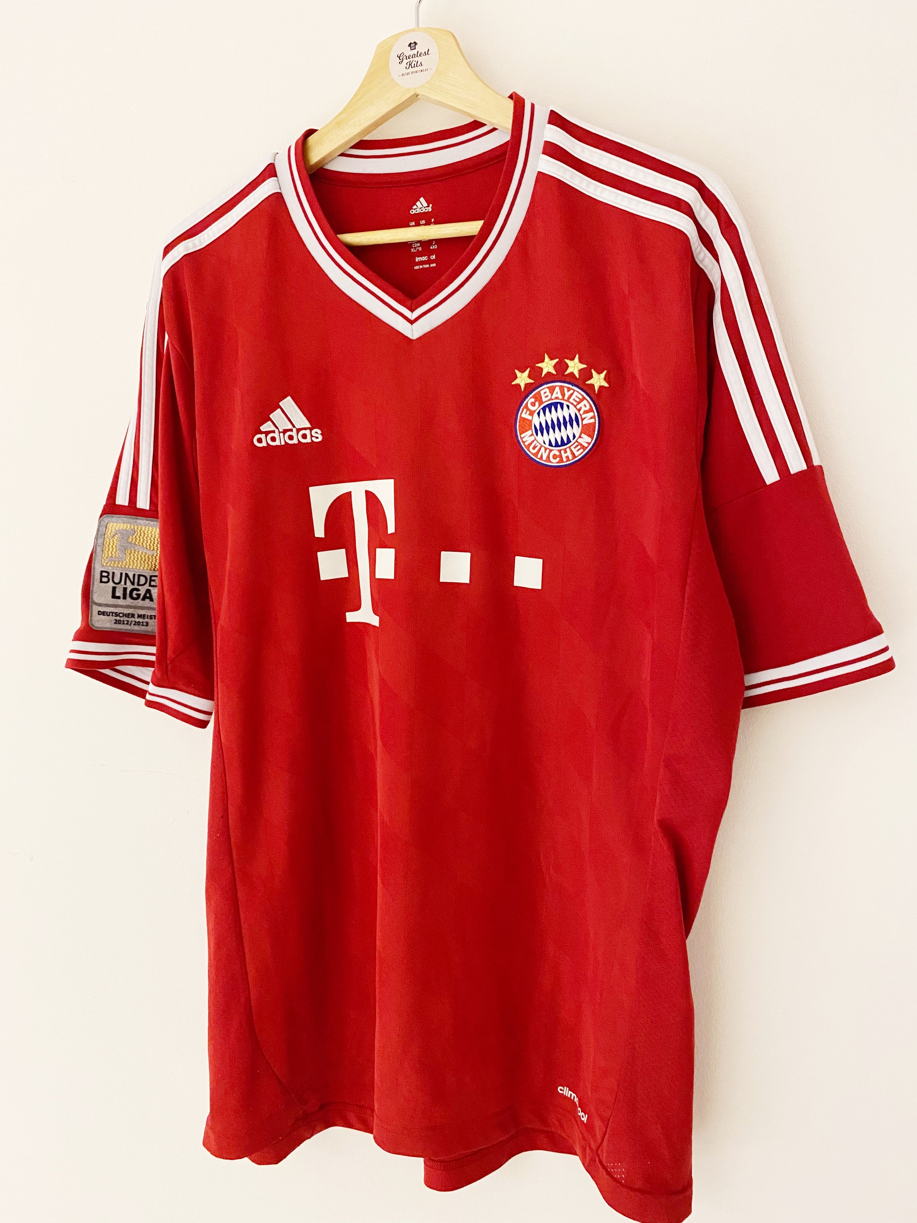 2013/14 Bayern Munich Home Shirt Martinez #8 (XL) 8.5/10