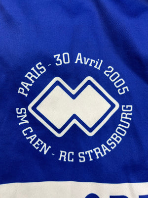 2005 Caen Home ‘Coupe de la Ligue Final’ Shirt (L) 9/10