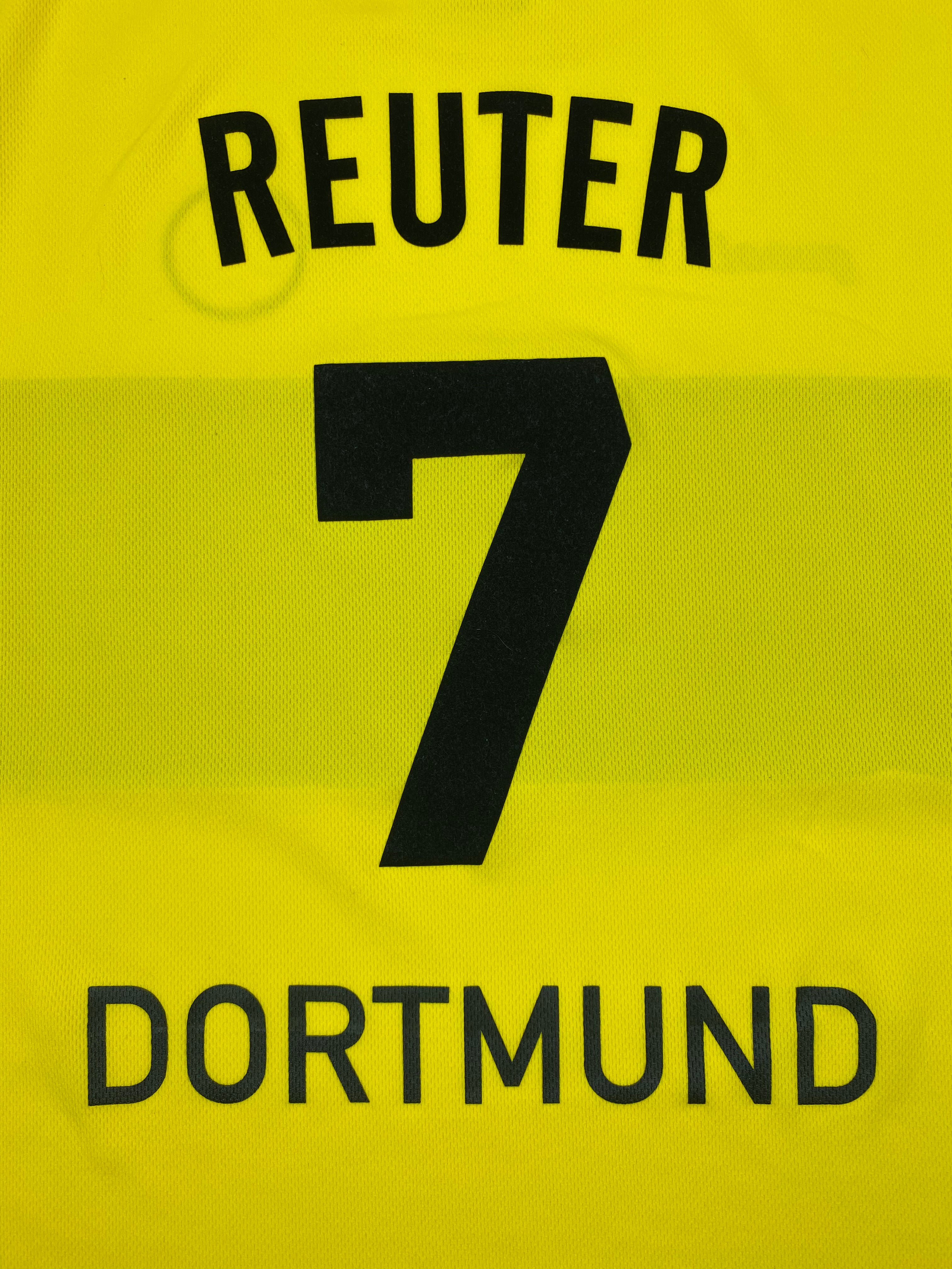 2002/03 Borussia Dortmund Home Shirt Reuter #7 (XL) 8.5/10
