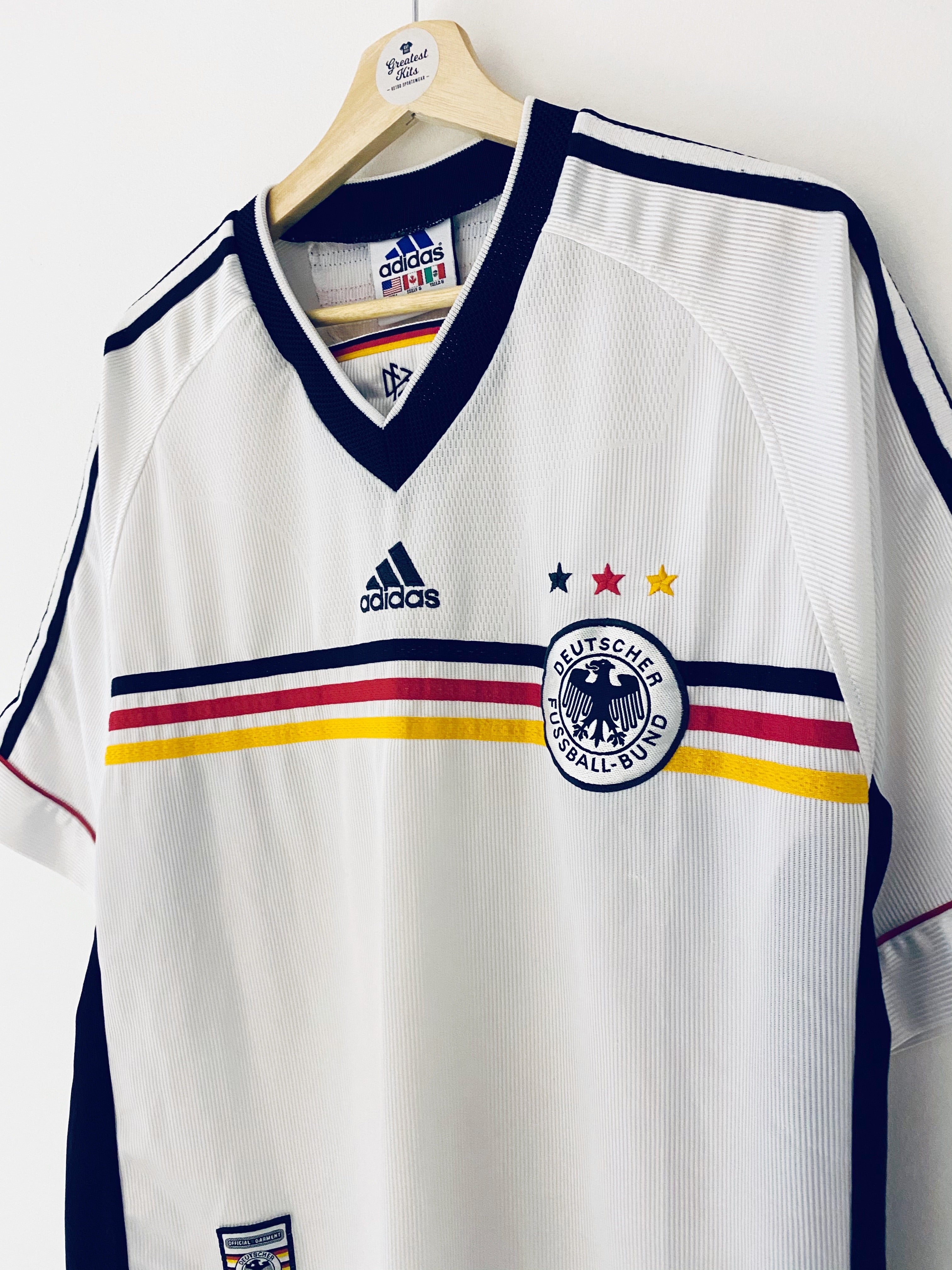 1998/00 Germany Home Shirt (L) 7/10