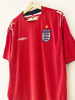 2004/06 England Away Shirt (XL) 9/10