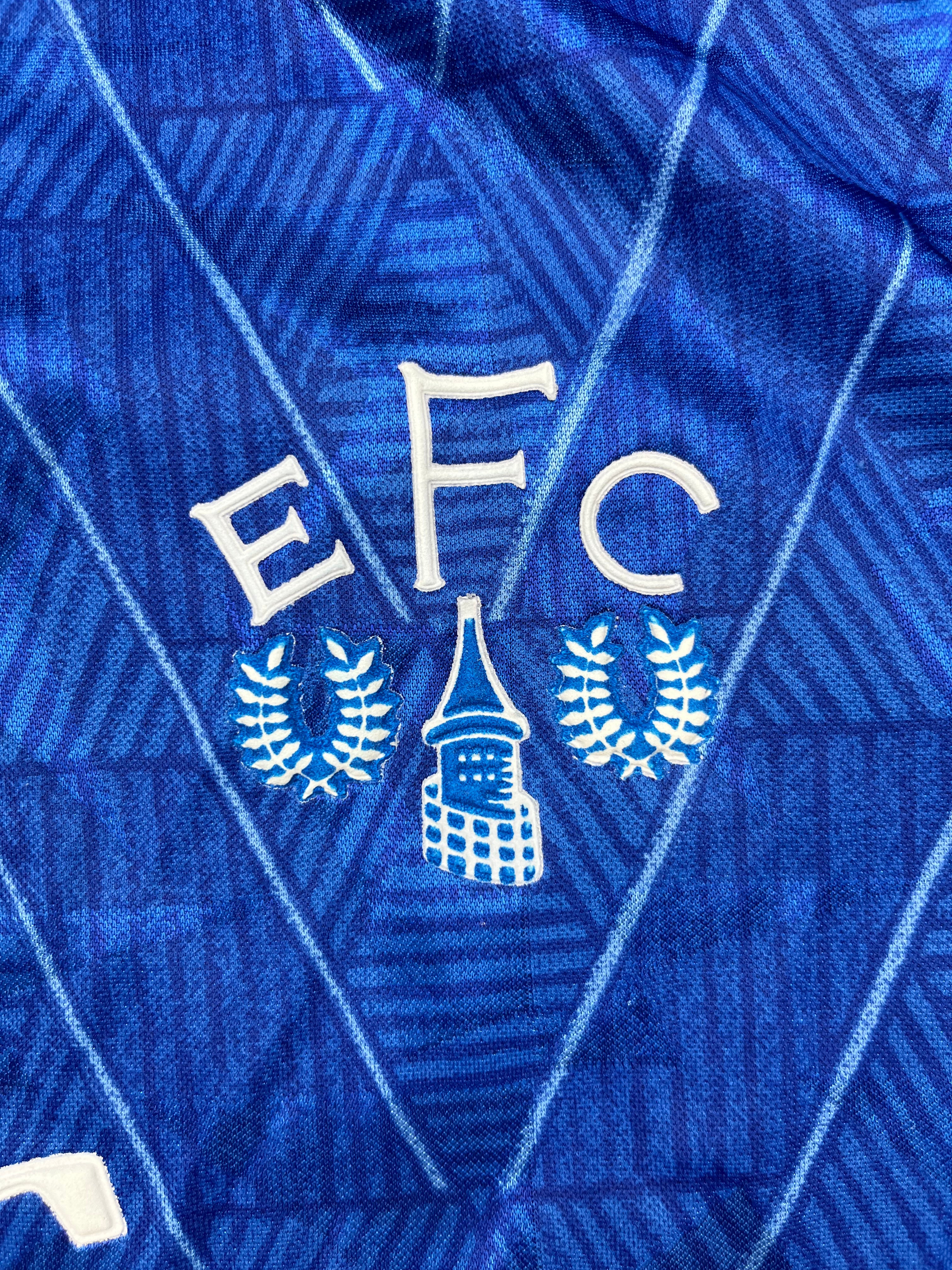 1989/91 Everton Home Shirt (S) 9/10