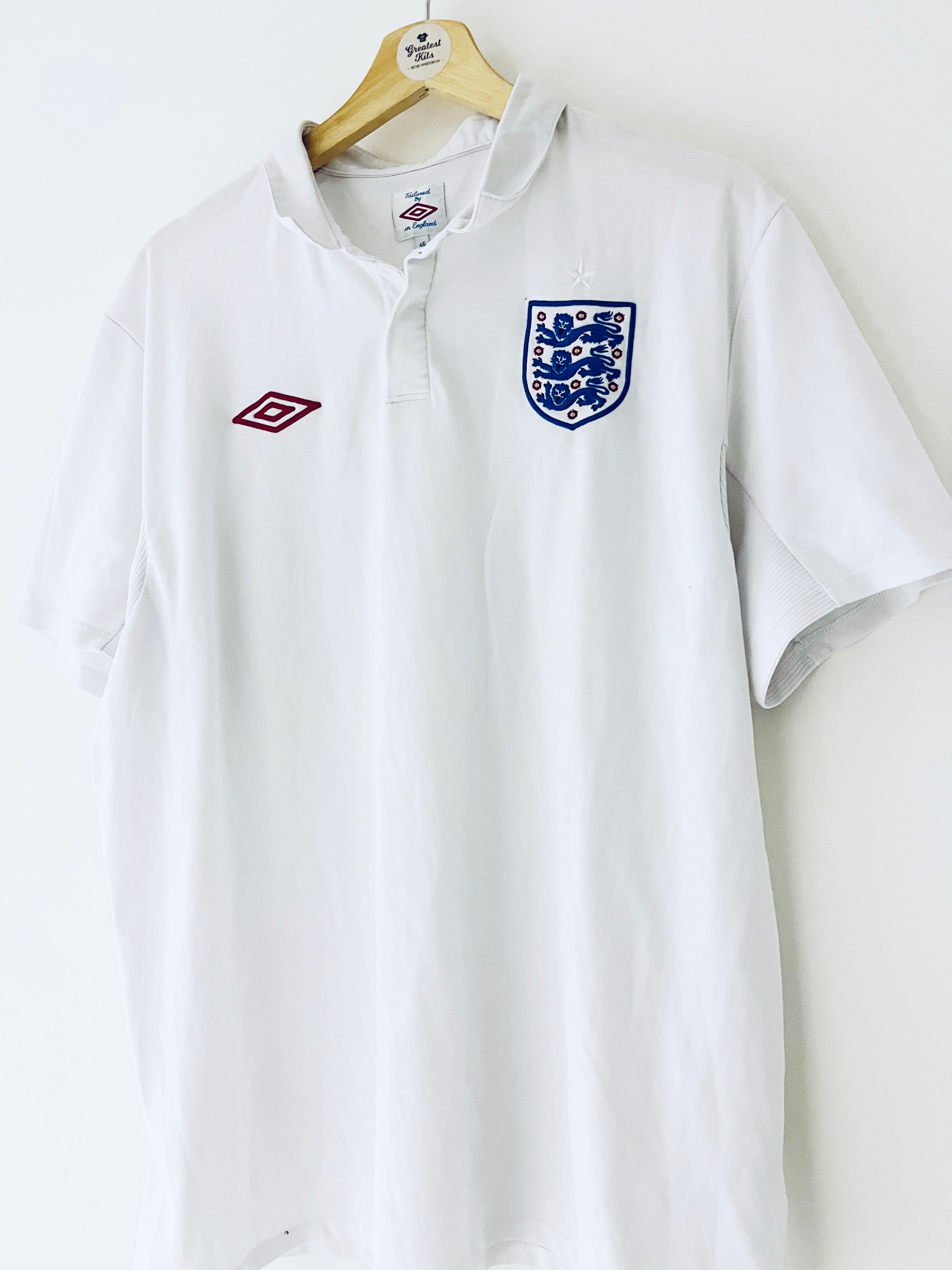 2010/11 England Home Shirt (XXL) 9/10