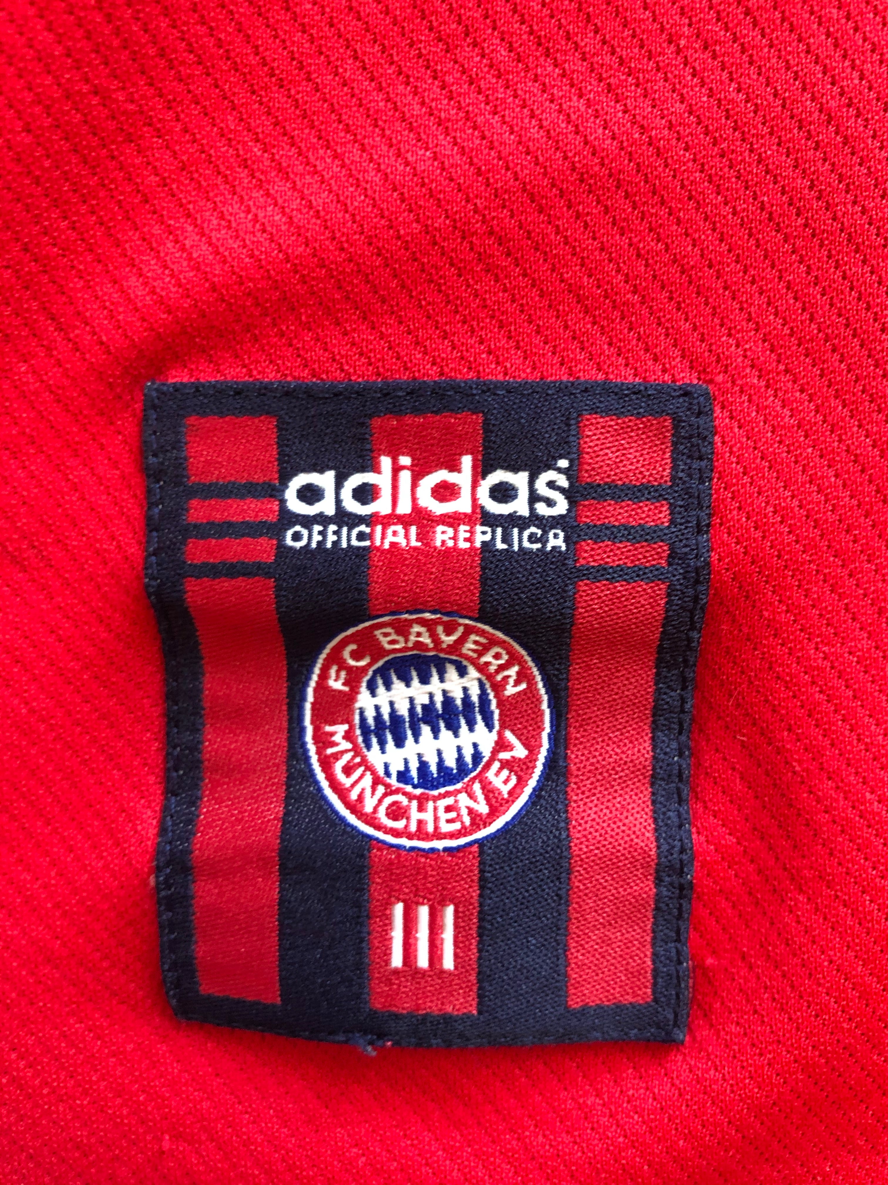 1999/01 Bayern Munich Home Shirt Salihamidzic #20 (S) 8/10