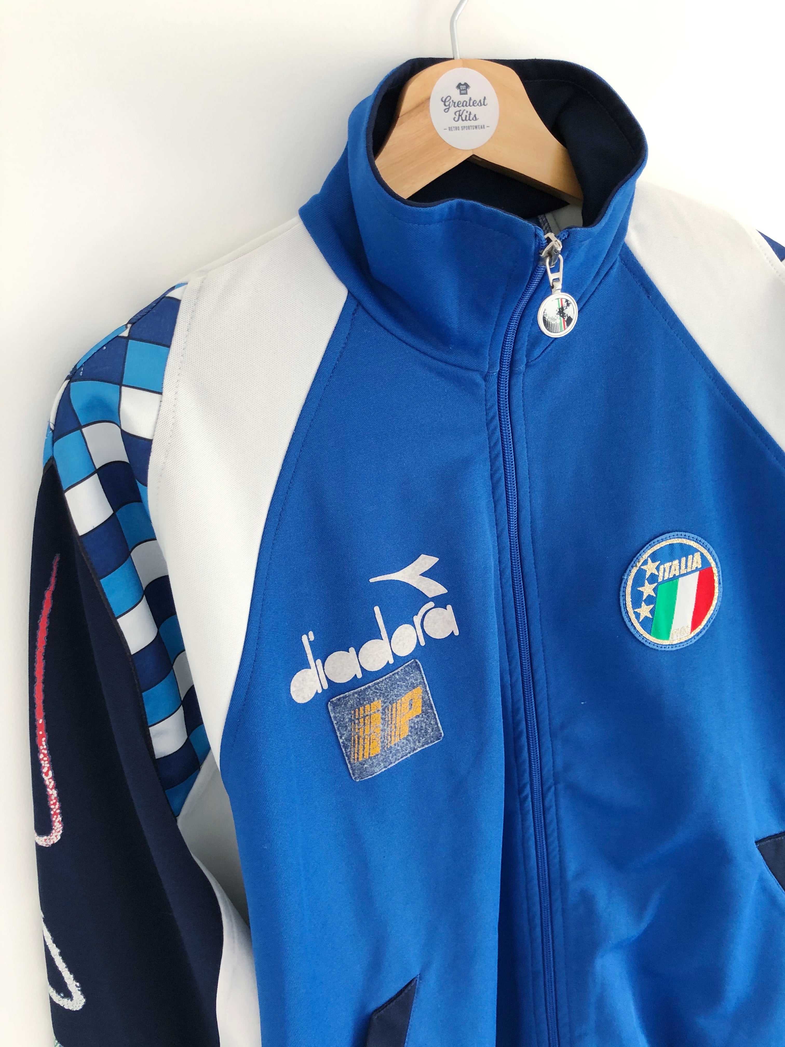 1990/92 Italy *Player Issue* Track Jacket (L) 9/10