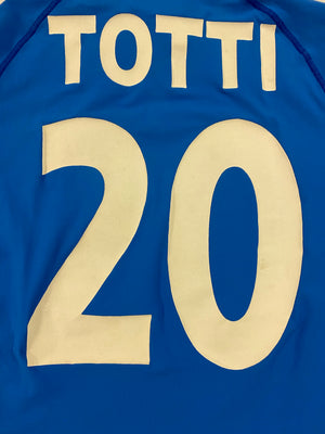2000/01 Italy Home Shirt Totti #20 (M) 8.5/10