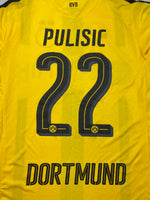2016/17 Borussia Dortmund Home Shirt Pulisic #22 (M) 9/10