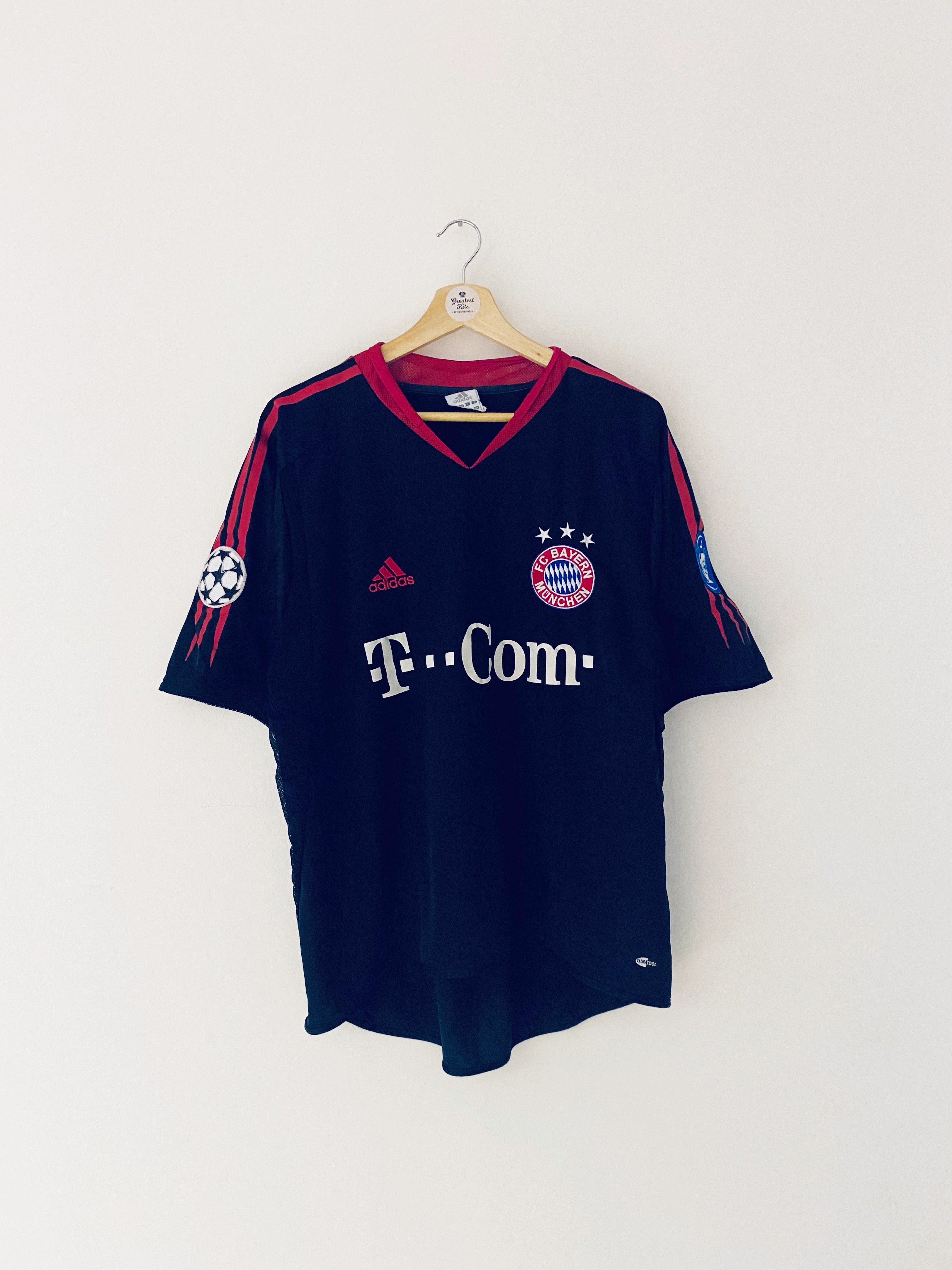 2004/05 Bayern Munich CL Shirt (L) 8.5/10