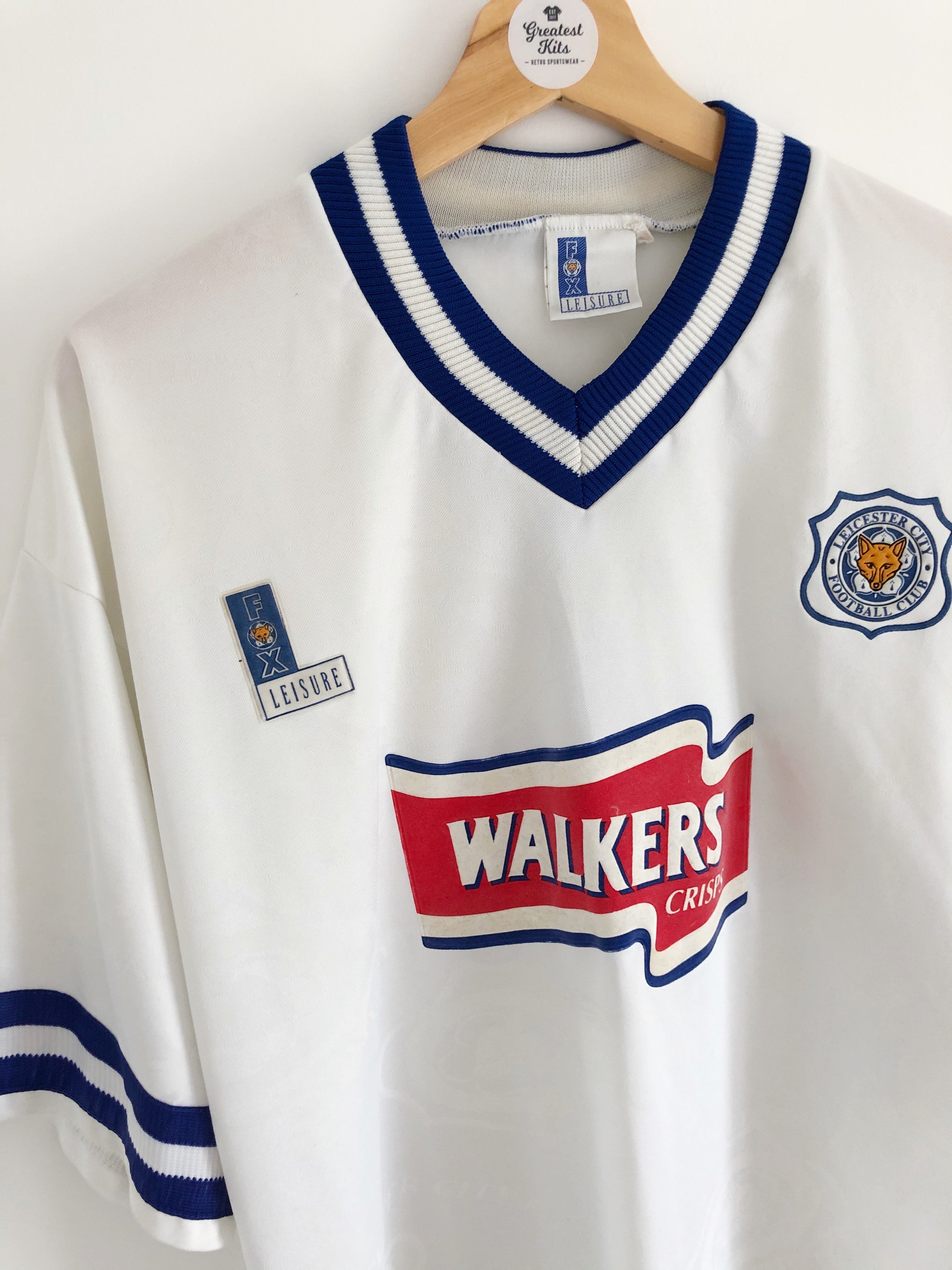 1996/98 Leicester Away Shirt #2 (L) 8.5/10