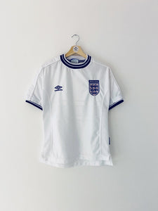 1999/01 England Home Shirt (Y) 9/10