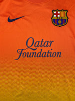 2012/13 Barcelona Away L/S Shirt (S) 9/10